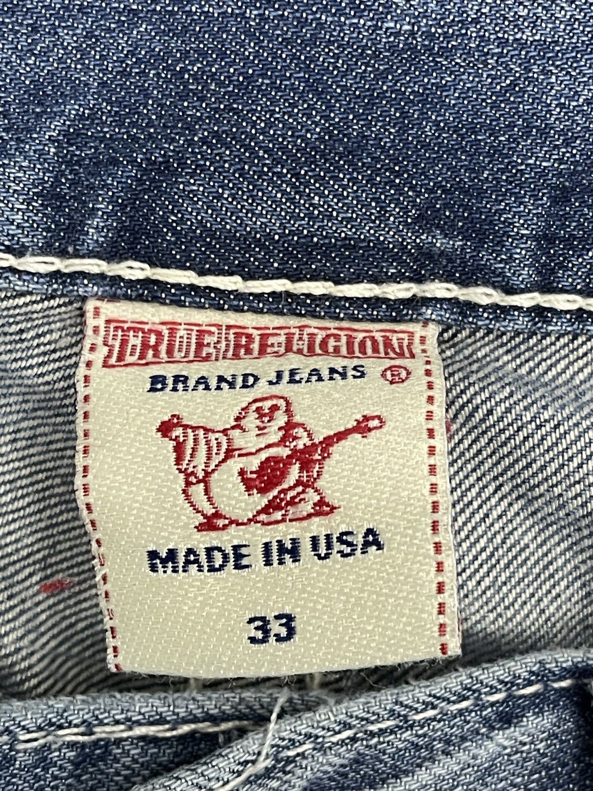True Religion Vintage True Religion Section Ricky Distressed Denim Size US 33 - 6 Thumbnail