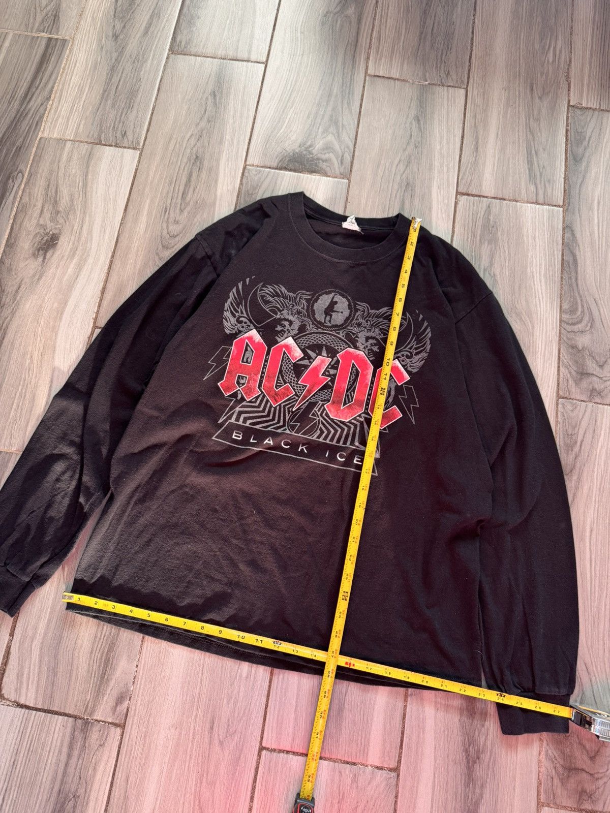 Other Vintage AC/DC black ice long sleeve shirt Size US XL / EU 56 / 4 - 5 Thumbnail