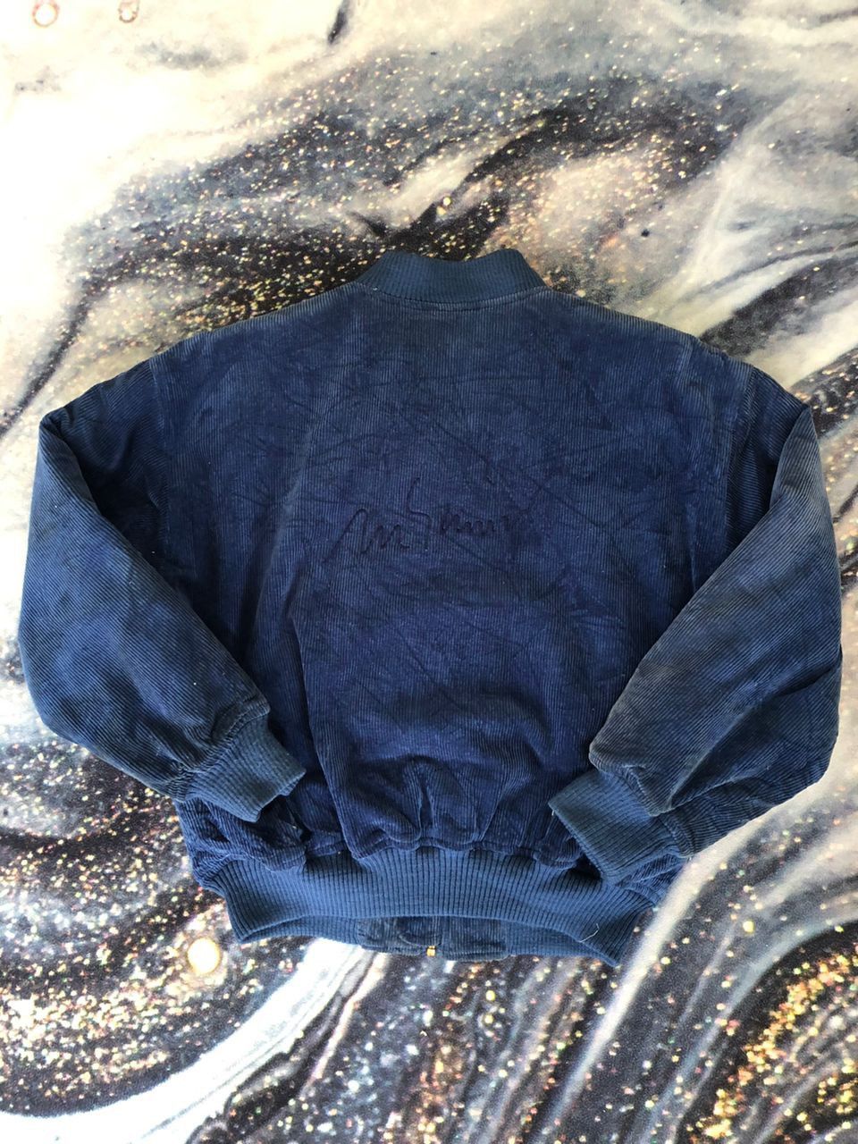 Moschino Indigo blue love velvet jacket Size US M / EU 48-50 / 2 - 4 Thumbnail