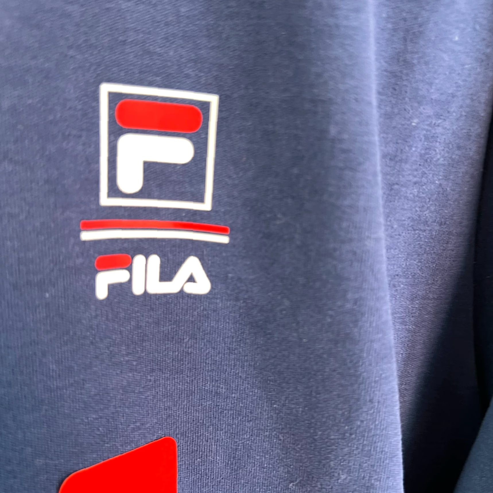 Fila FILA Mens Long Sleeve Crew Neck Pullover Sweatshirt Blue Size M Regular Fit Size US M / EU 48-50 / 2 - 3 Thumbnail