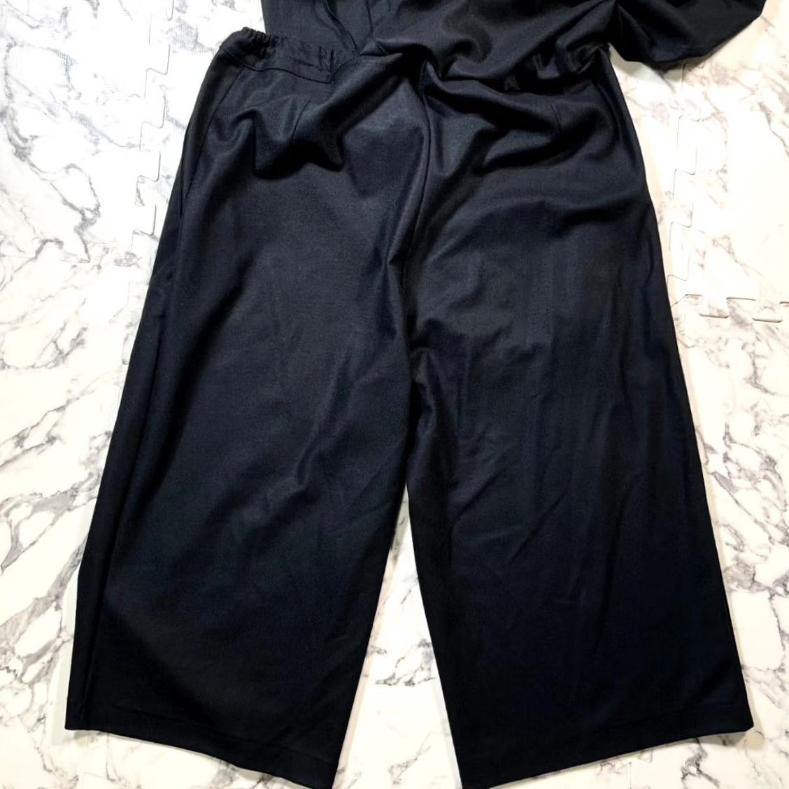 Yohji Yamamoto YOHJI YAMAMOTO Pants Skirt Wrap Asymmetry Wool Black Size L Men Size US 33 - 4 Thumbnail