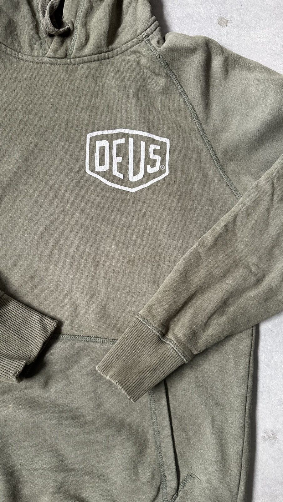 Vintage VINTAGE DEUS EX MACHINA DISTRESSED HOODIE Size US M / EU 48-50 / 2 - 4 Thumbnail
