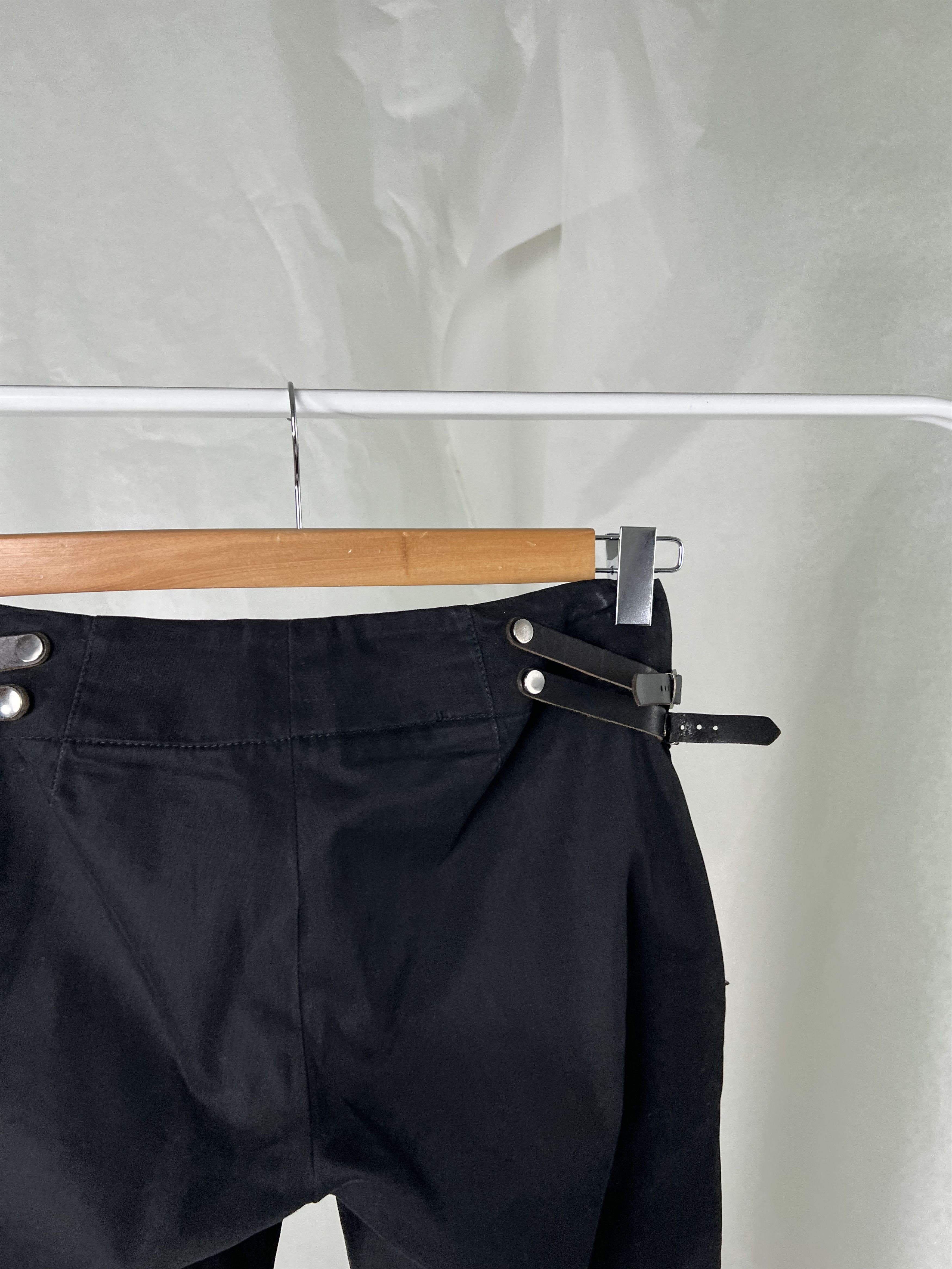 Dirk Bikkembergs Archive Dirk Bikkemberg Pants with leather belts Size US 30 / EU 46 - 17 Thumbnail