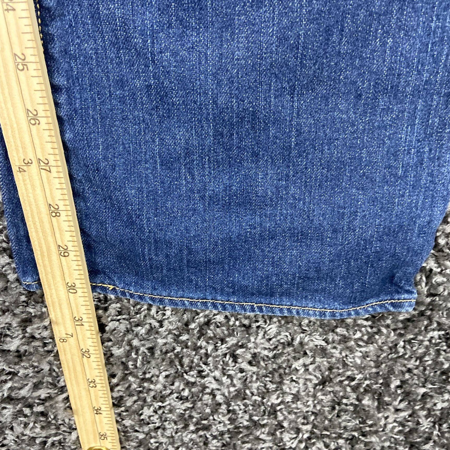 Polo Ralph Lauren Polo Ralph Lauren Kelly Jean Straight Stretch Blue Jeans Women’s 10 Regular Blue Size 32" / US 10 / IT 46 - 7 Thumbnail