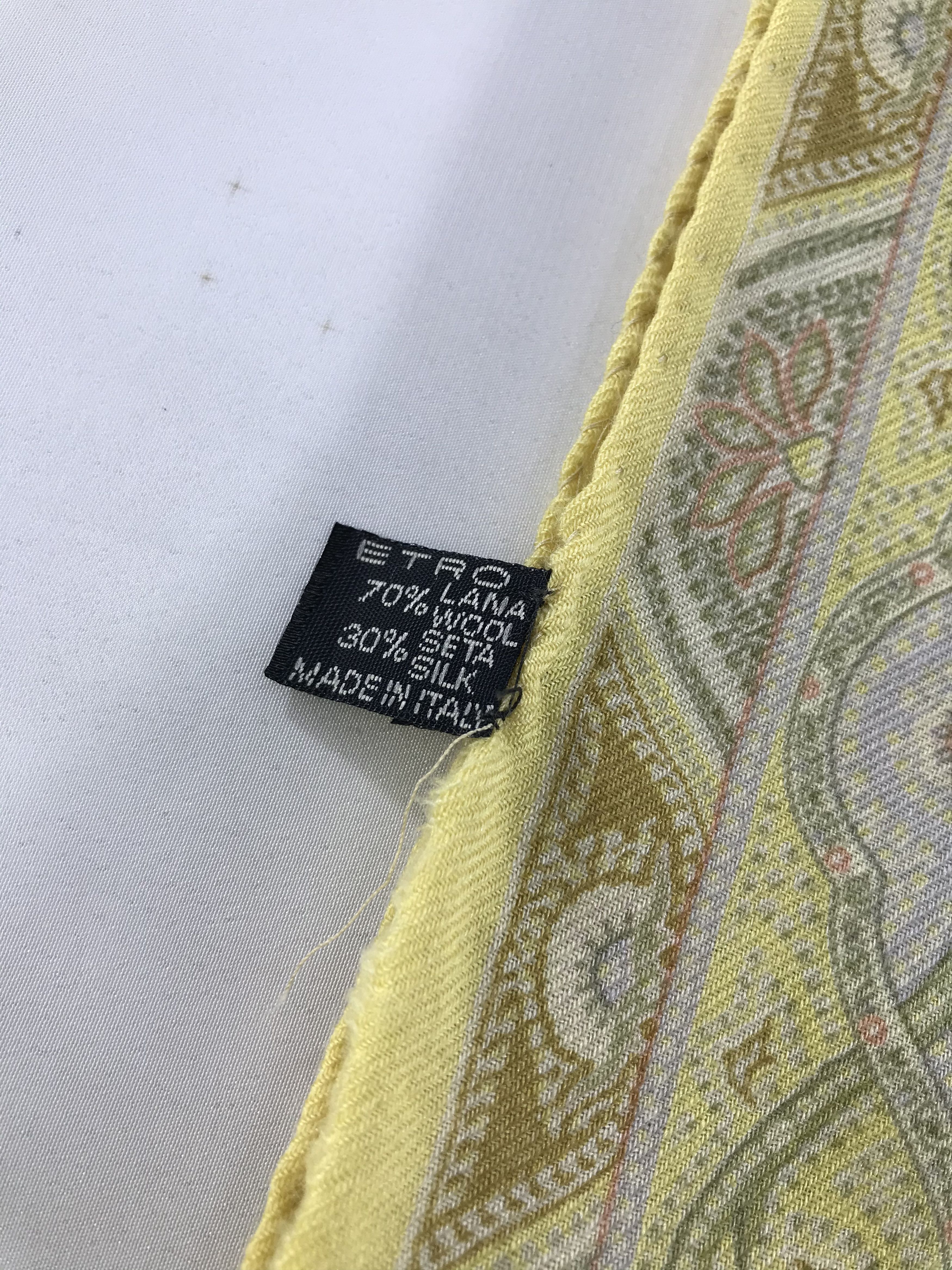 Etro Vintage Etro Scarf/Muffler/Neckwear MF1056 Size ONE SIZE - 4 Thumbnail