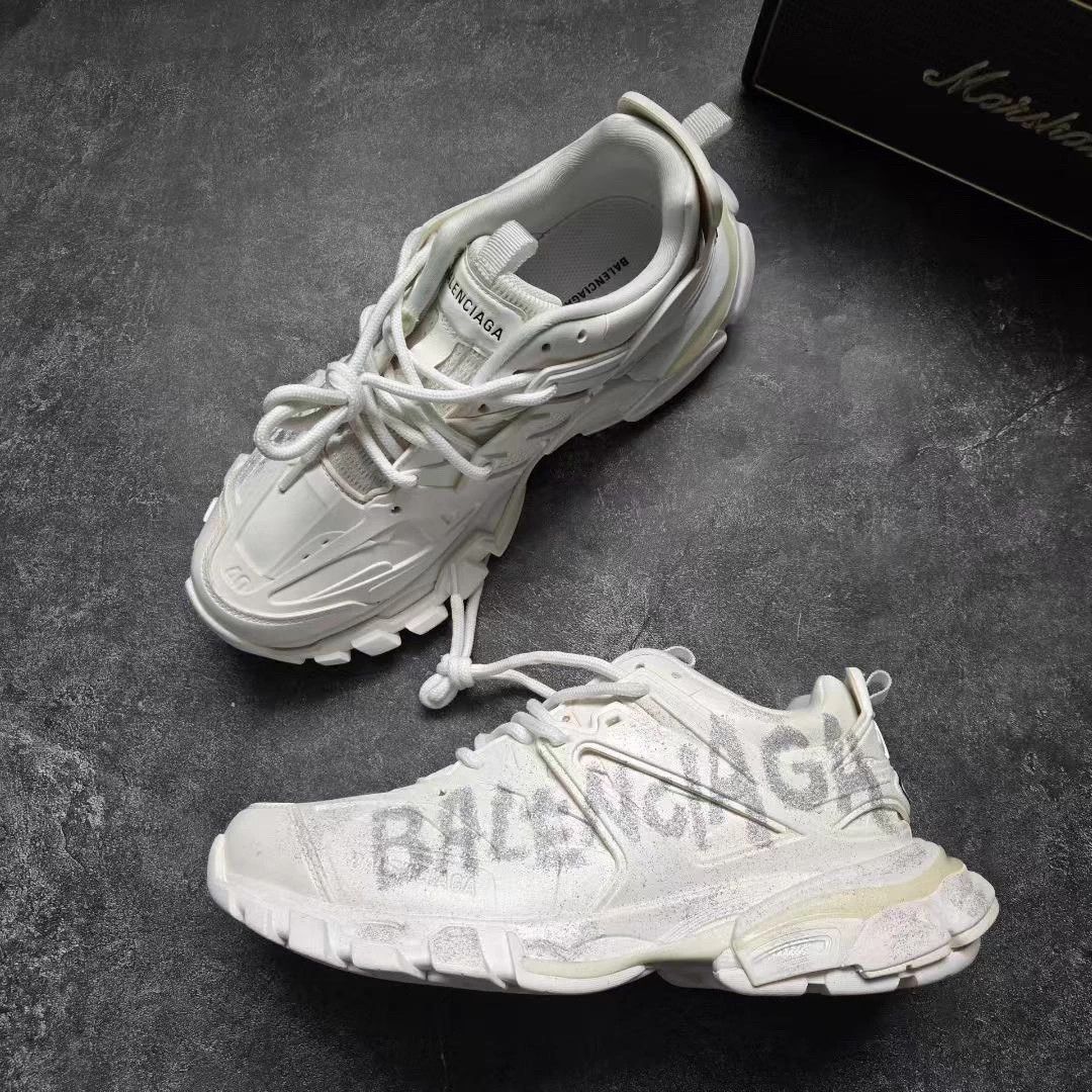 Balenciaga BALENCIAGA TRACK White EU40 New Box Size US 7 / EU 40 - 4 Thumbnail