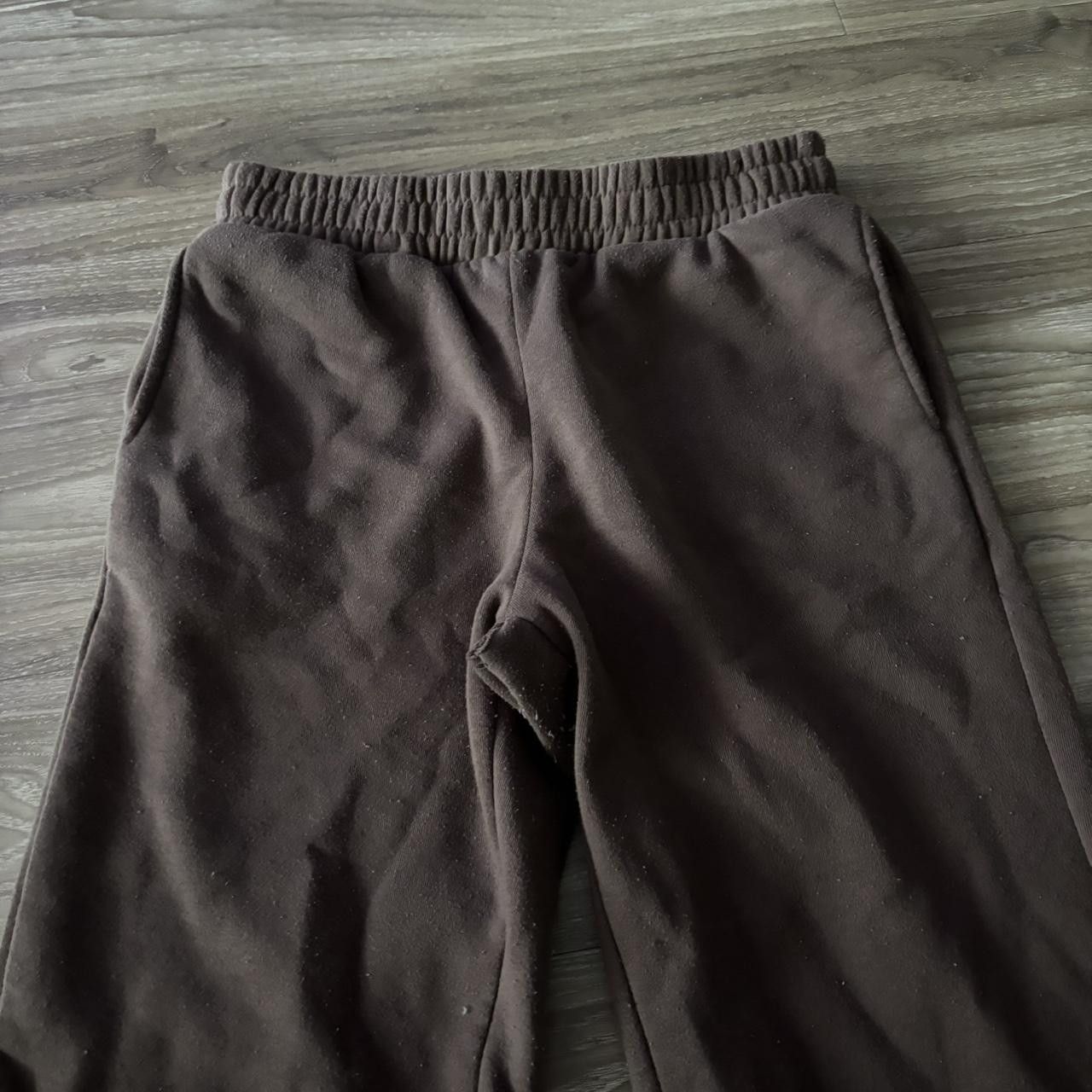 Vintage Crazy Vintage Y2K/2000s Brown Essential Sweatpants! Fits S Size US 30 / EU 46 - 4 Thumbnail