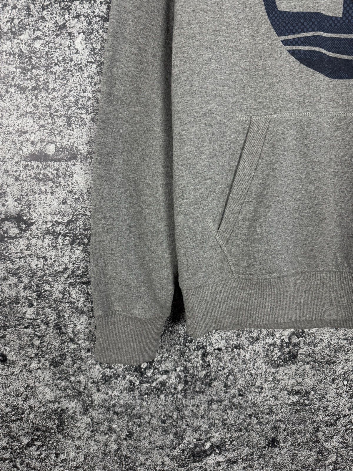 Timberland Men’s Timberland Hoodie Big Logo Grey Pullover Size S Size US S / EU 44-46 / 1 - 4 Thumbnail