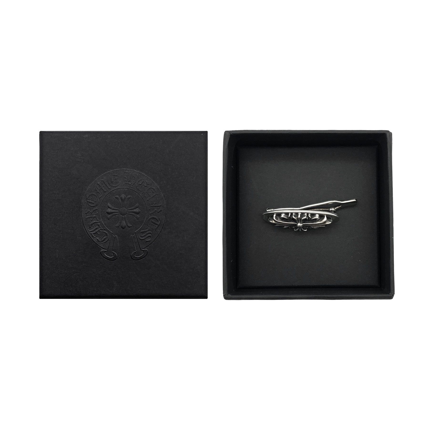 Chrome Hearts Chrome Hearts Silver Floral Cross Hair Clip Size ONE SIZE - 5 Thumbnail