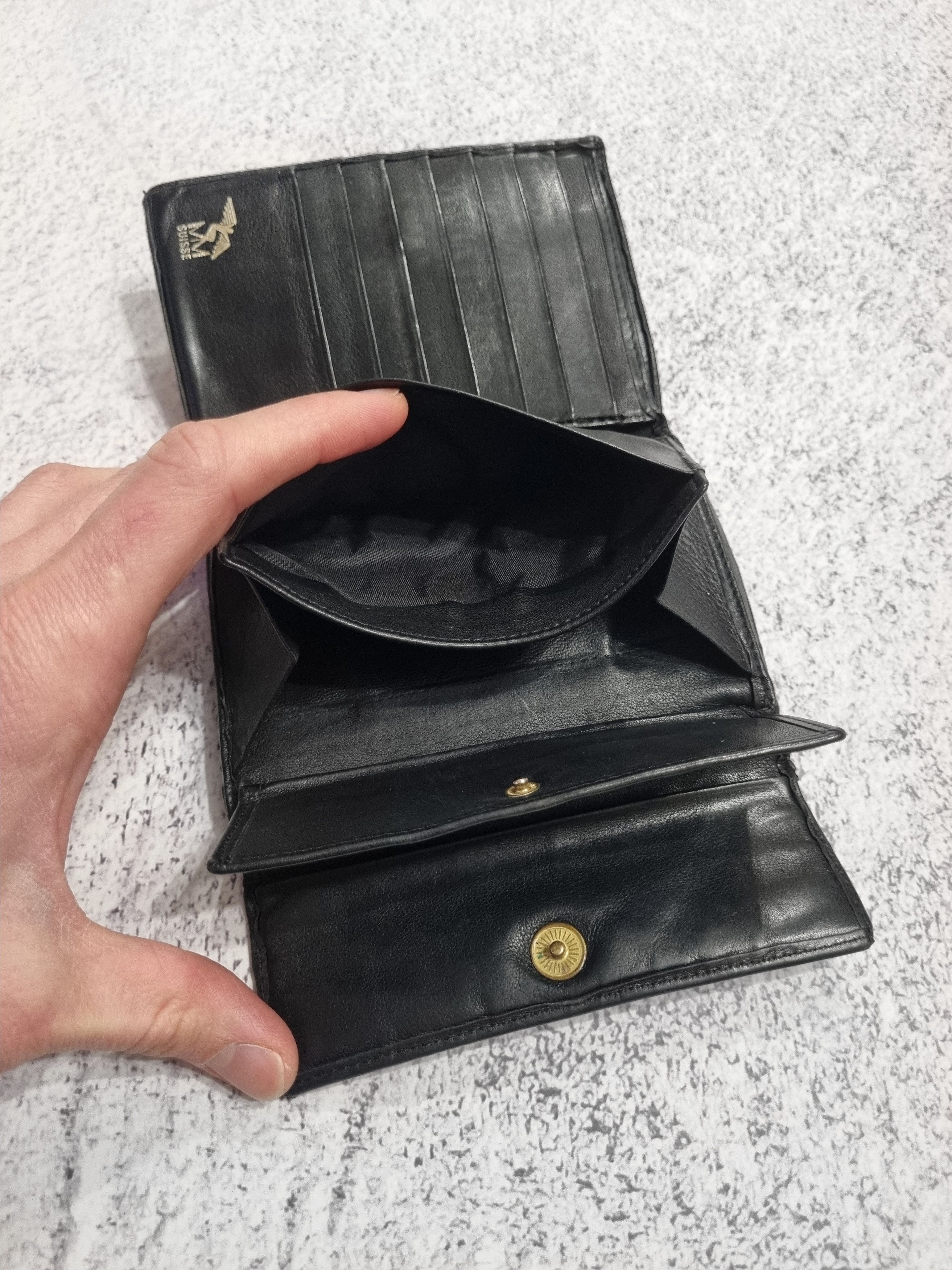 Maison Mollerus Vintage Maison Mollerus MM Monogram Wallet Size ONE SIZE - 7 Thumbnail