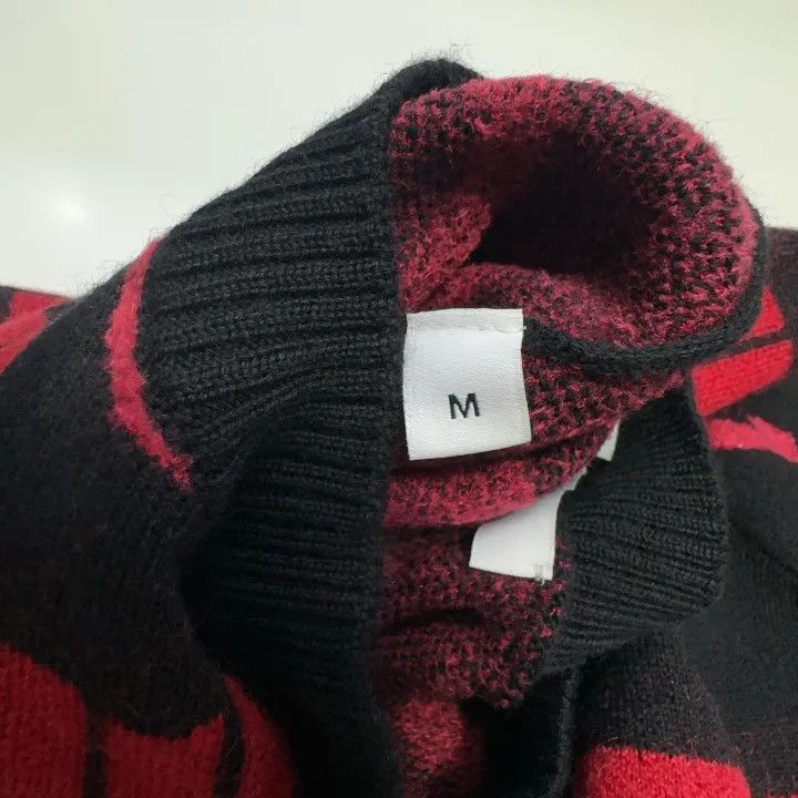 Givenchy Givenchy Givenchy Classic Logo Knit Sweater Red Black -250 Size US M / EU 48-50 / 2 - 6 Thumbnail