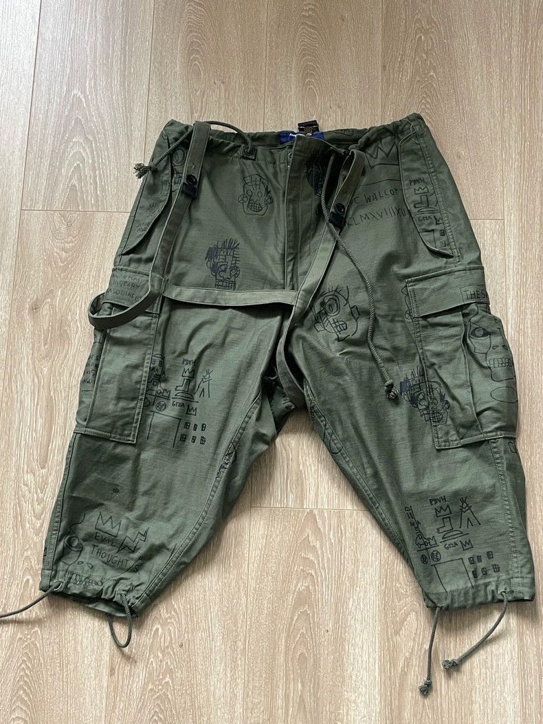 Junya Watanabe Junya Watanabe CDG Basquiat Cargo Pants Size US 27 - 1 Thumbnail