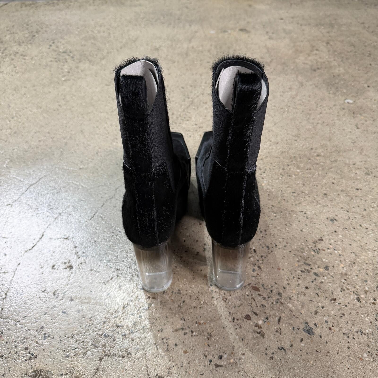 Rick Owens Rick Owens Pony Hair Kiss Heels Size US 8 / EU 41 - 9 Thumbnail