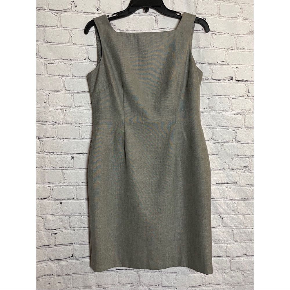 Anne Klein Anne Klein Grey Sheath Dress Size 8 Petite Size M / US 6-8 / IT 42-44 - 9 Thumbnail
