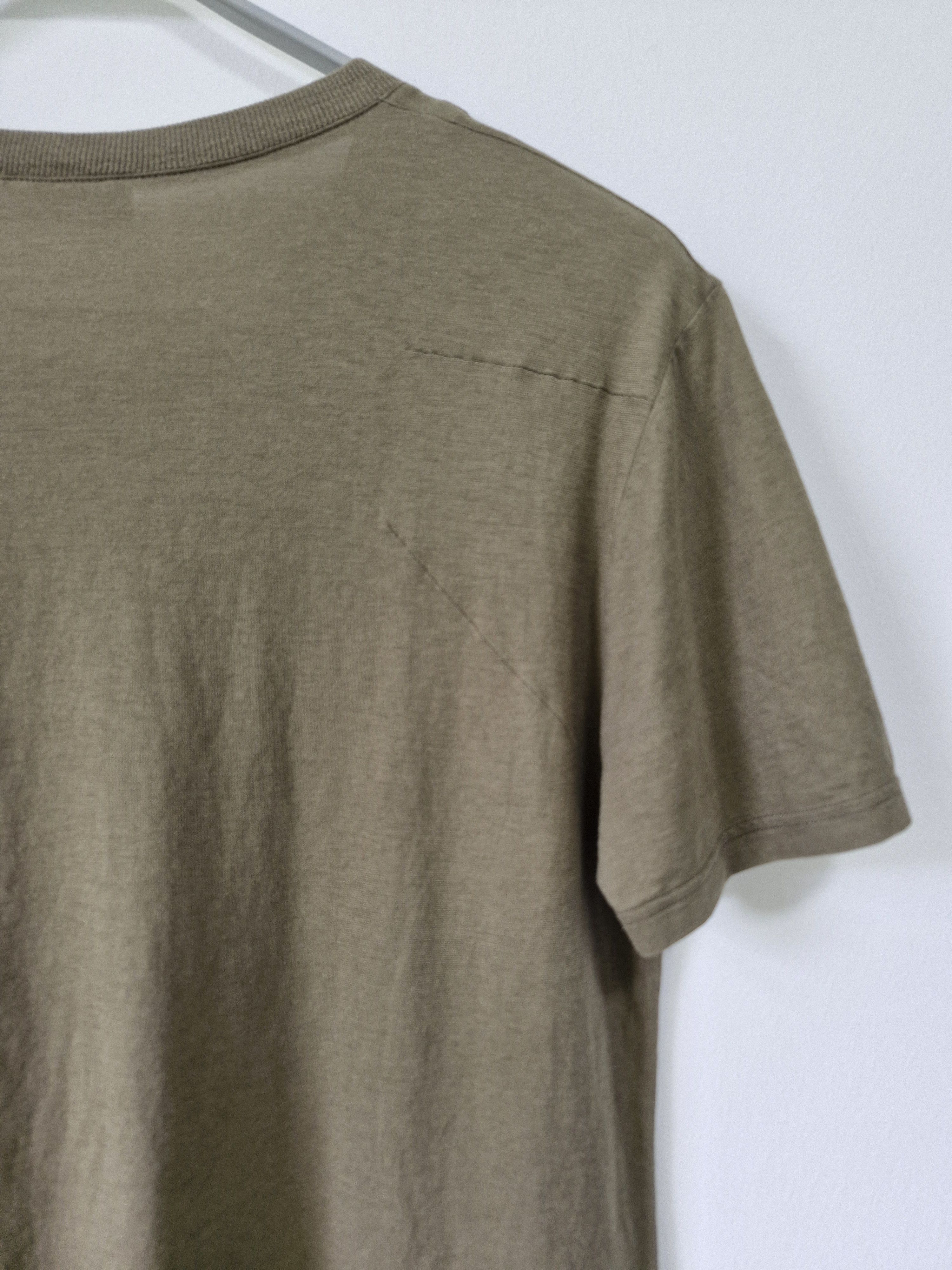 Dior SS06 Khaki Green Stripe T-shirt Size US S / EU 44-46 / 1 - 6 Thumbnail