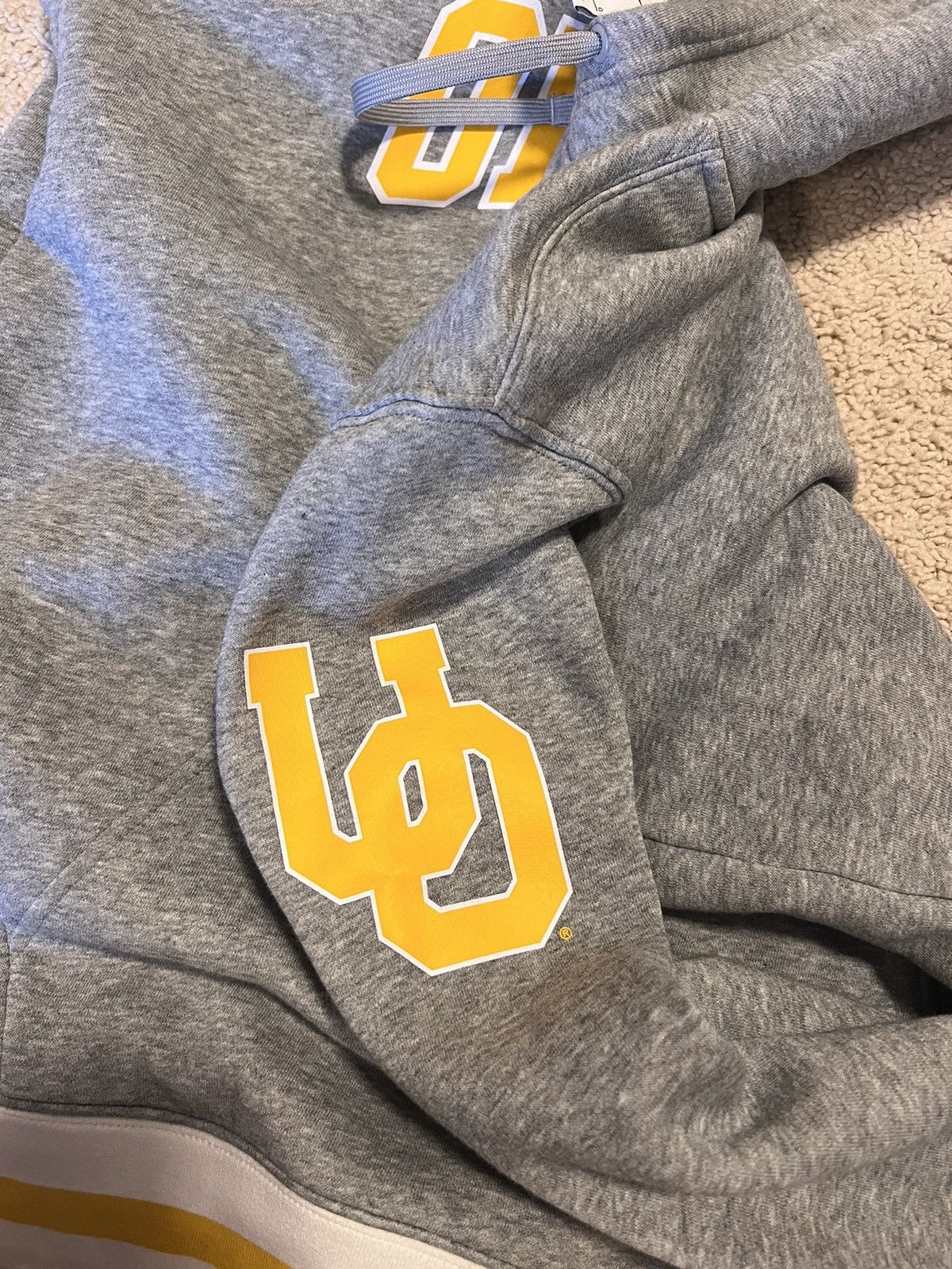 Nike × Vintage Oregon Ducks Grey Hoodie Size US L / EU 52-54 / 3 - 4 Thumbnail
