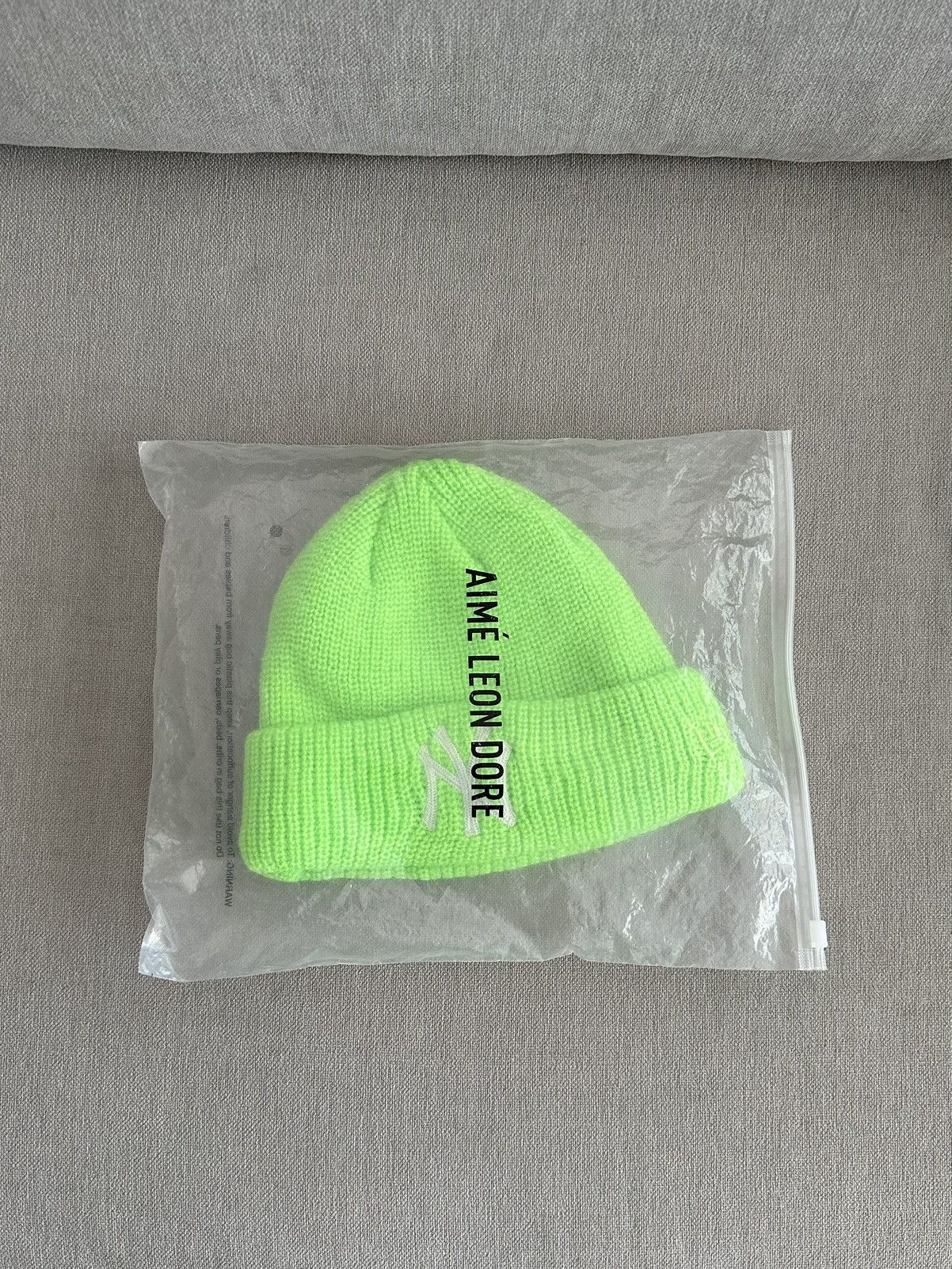 Aime Leon Dore × New Era ALD / New Era Chain Stitch Yankees Beanie Size ONE SIZE - 1 Thumbnail