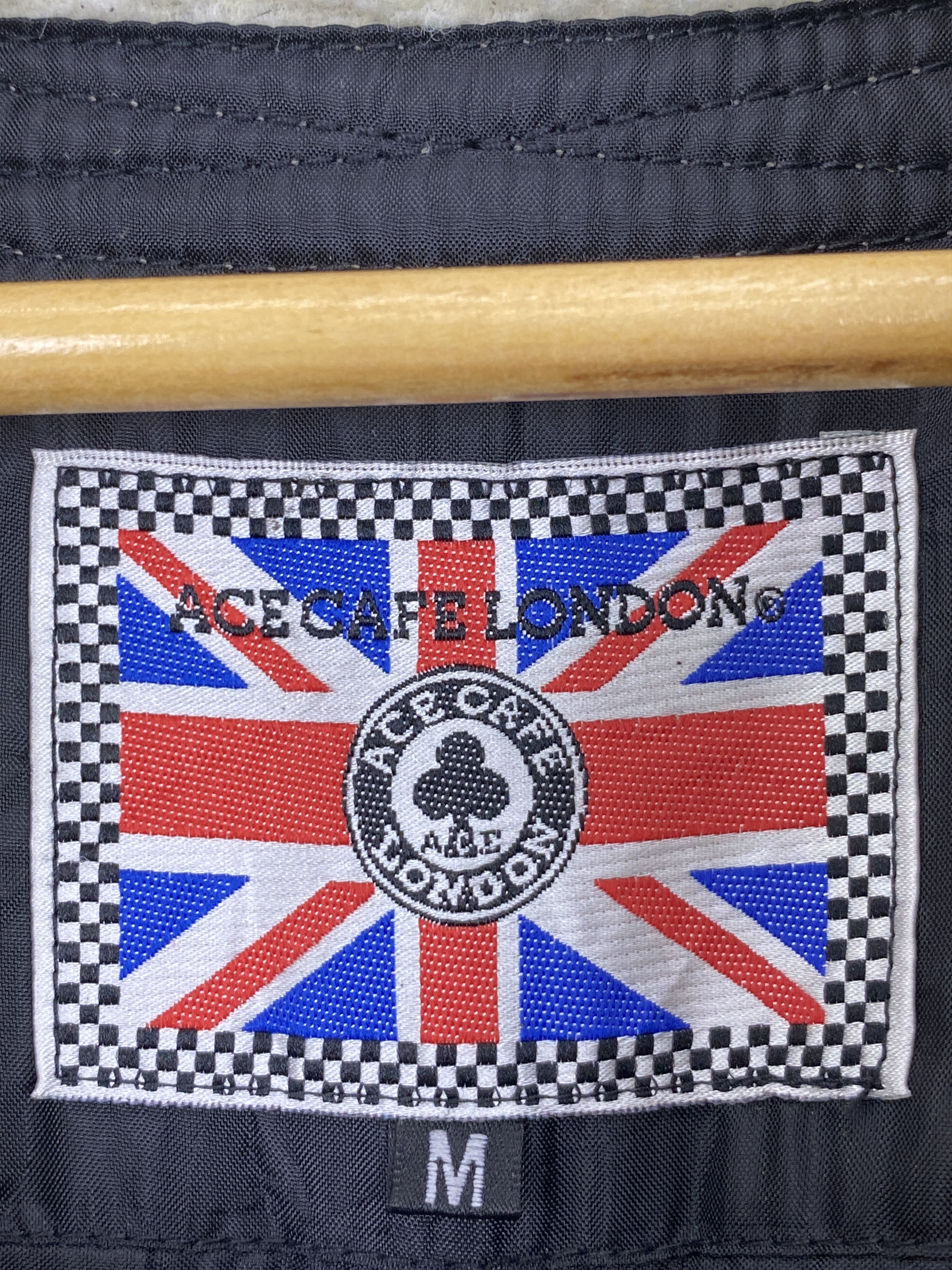 Japanese Brand Vintage Ace Cafe London Bomber Sherpa Jacket J1815 Size US M / EU 48-50 / 2 - 9 Thumbnail