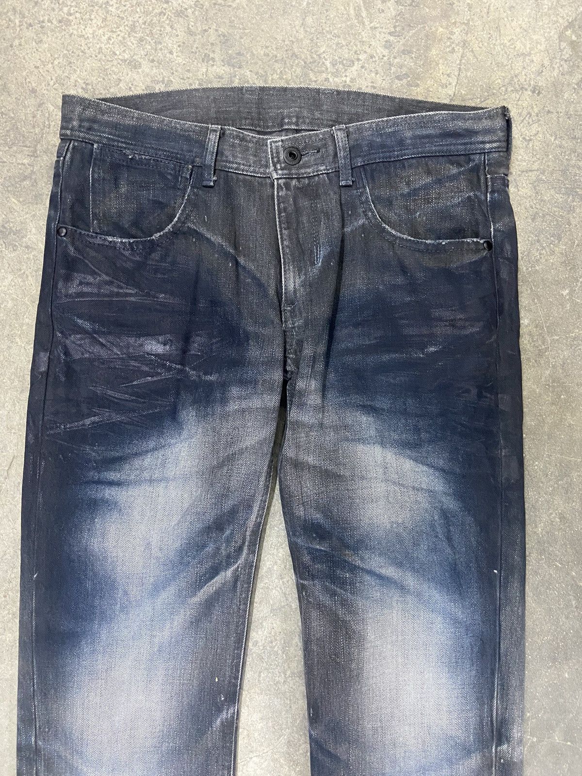 Black Barrett 🔥 Black Barret by Neil Barrett jeans acid wash Size US 30 / EU 46 - 2 Thumbnail