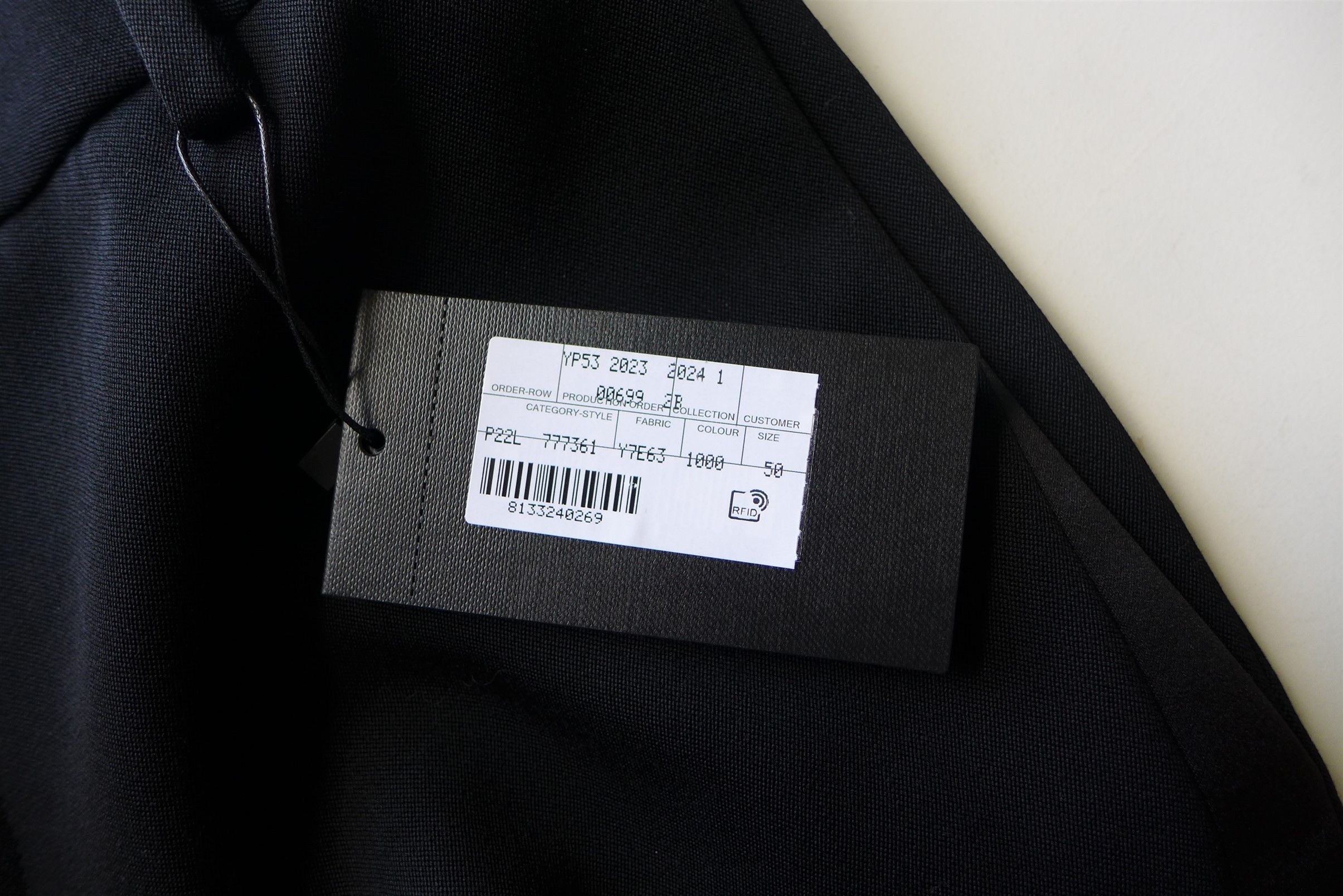 Saint Laurent Paris Saint Laurent Tuxedo Trousers - Black Wool Size US 34 / EU 50 - 16 Thumbnail