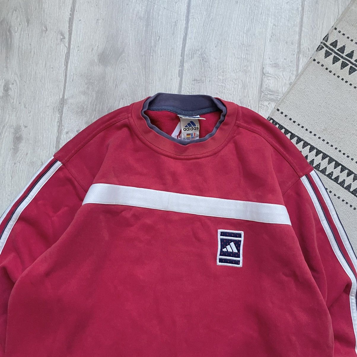 Adidas RARE Vintage 90s Adidas sweatshirt 3/4 sleeve Size US XS / EU 42 / 0 - 2 Thumbnail