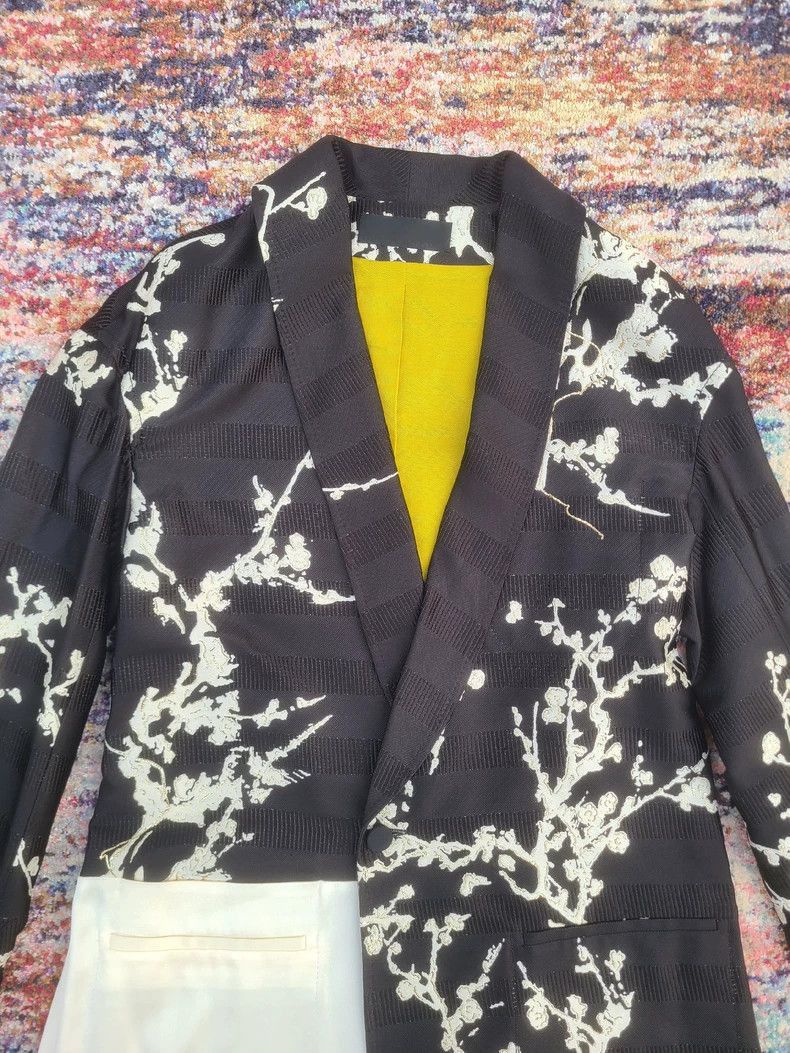 Haider Ackermann Haider Ackermann Silk Embroidered Coat-2506 Size XL / US 12-14 / IT 48-50 - 7 Thumbnail