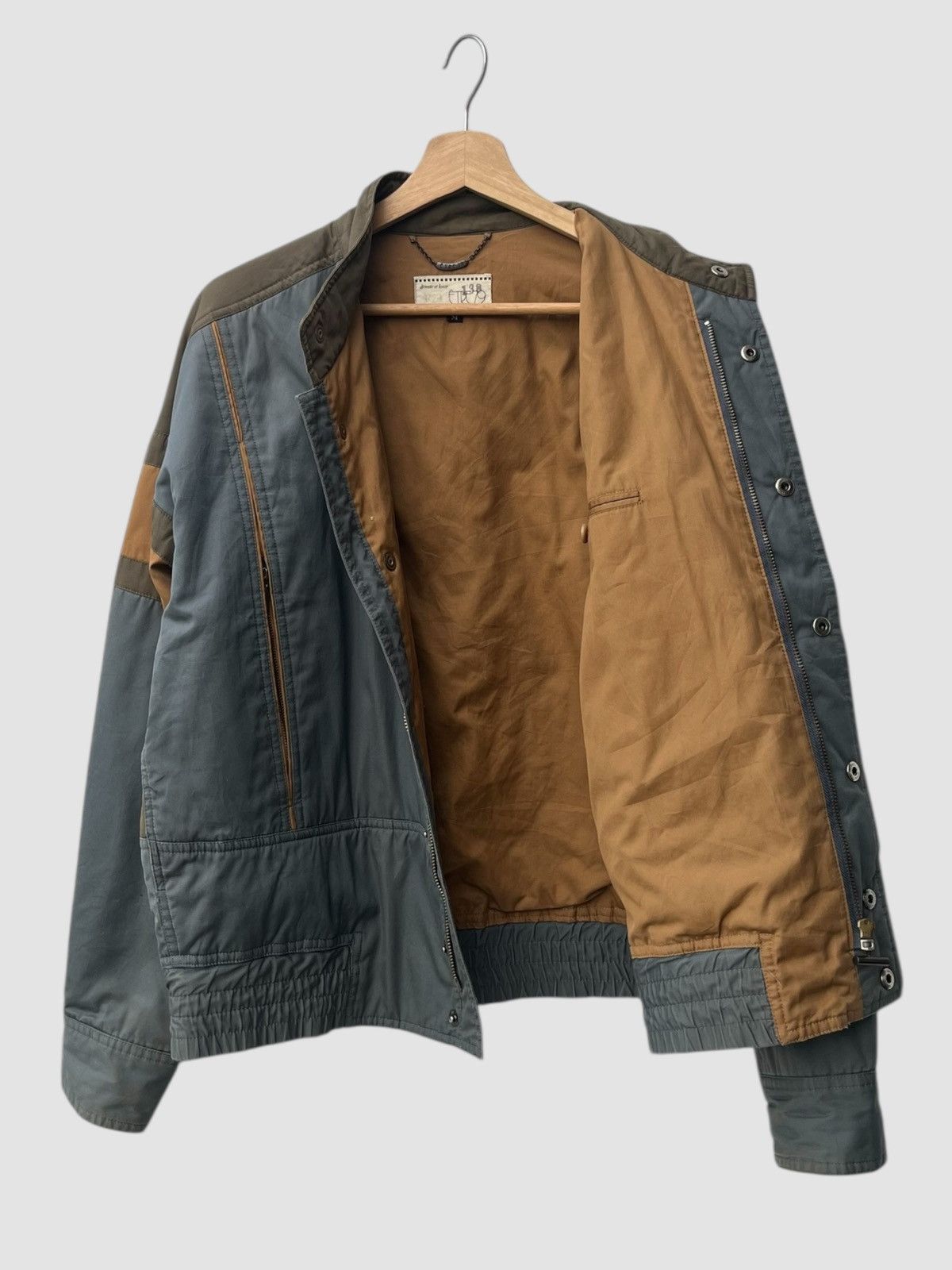 Japanese Brand ÊTRE 79 Issey Miyake Style Bomber Jacket Size US M / EU 48-50 / 2 - 2 Thumbnail