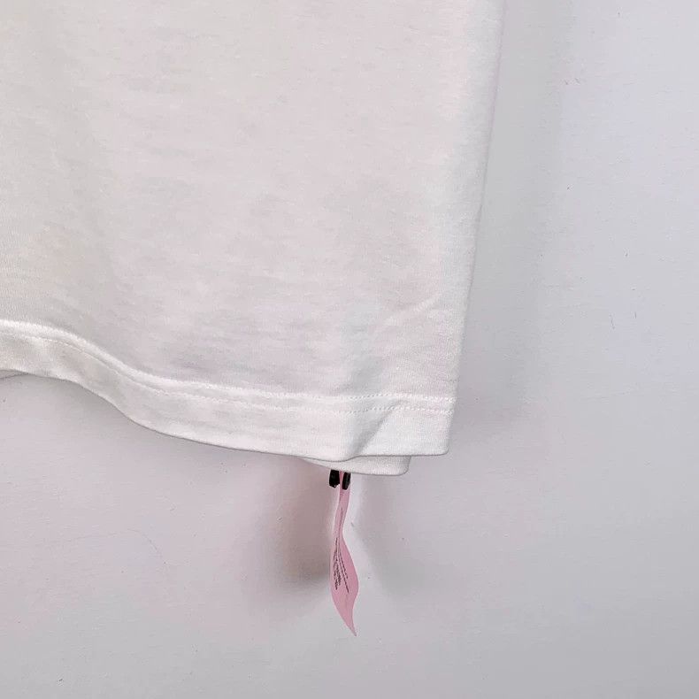 Louis Vuitton Louis Vuitton White presbyopic printed cotton crewneck sho Size US M / EU 48-50 / 2 - 5 Thumbnail
