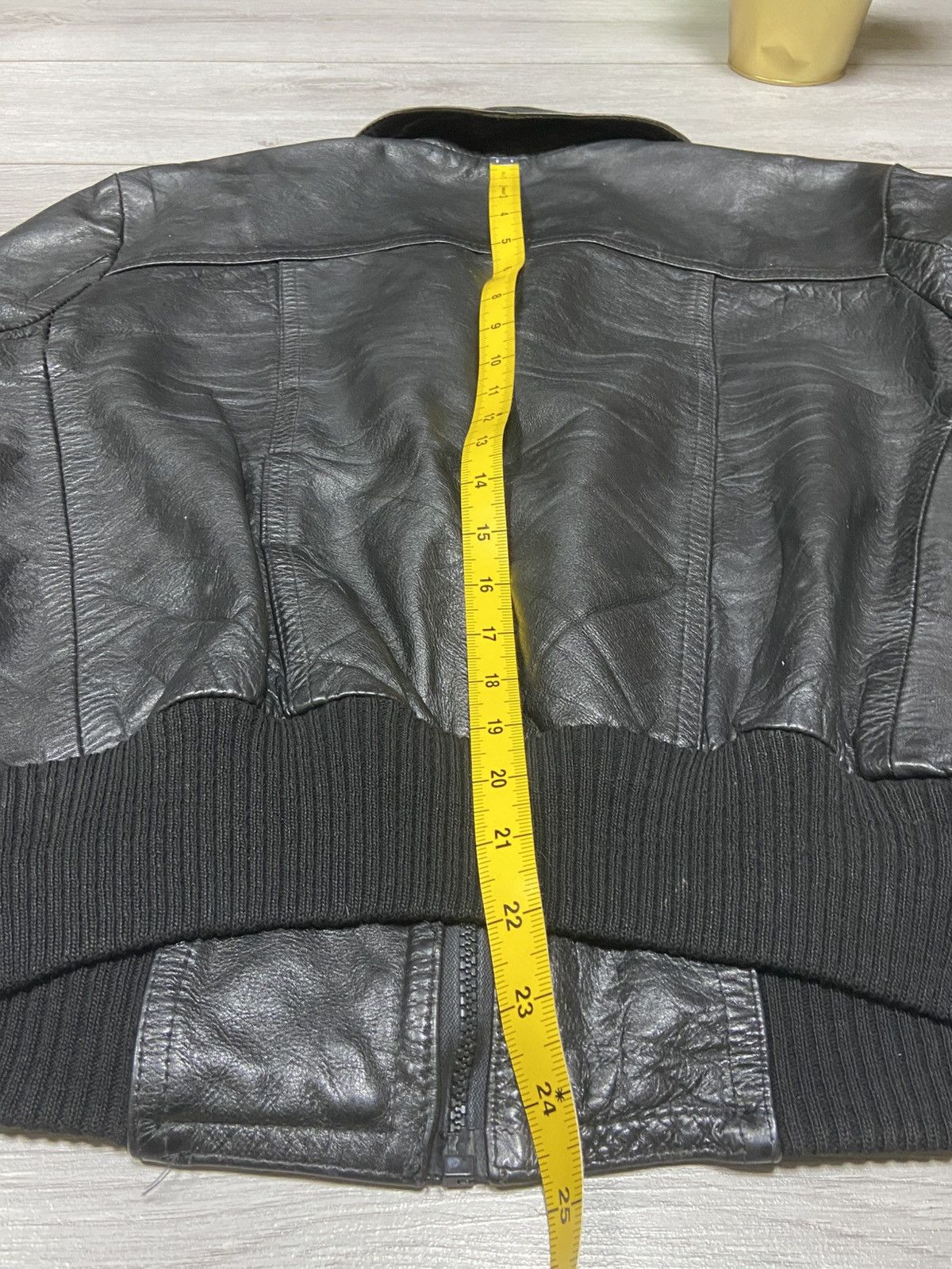 Genuine Leather Leather bomber jacket vintage zip Size US S / EU 44-46 / 1 - 19 Thumbnail