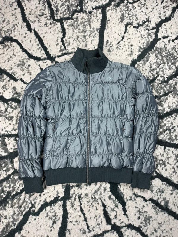 The North Face The North Face Nuptse 600 L Silver TNF Gray Down Jacket Size L / US 10 / IT 46 - 1 Thumbnail