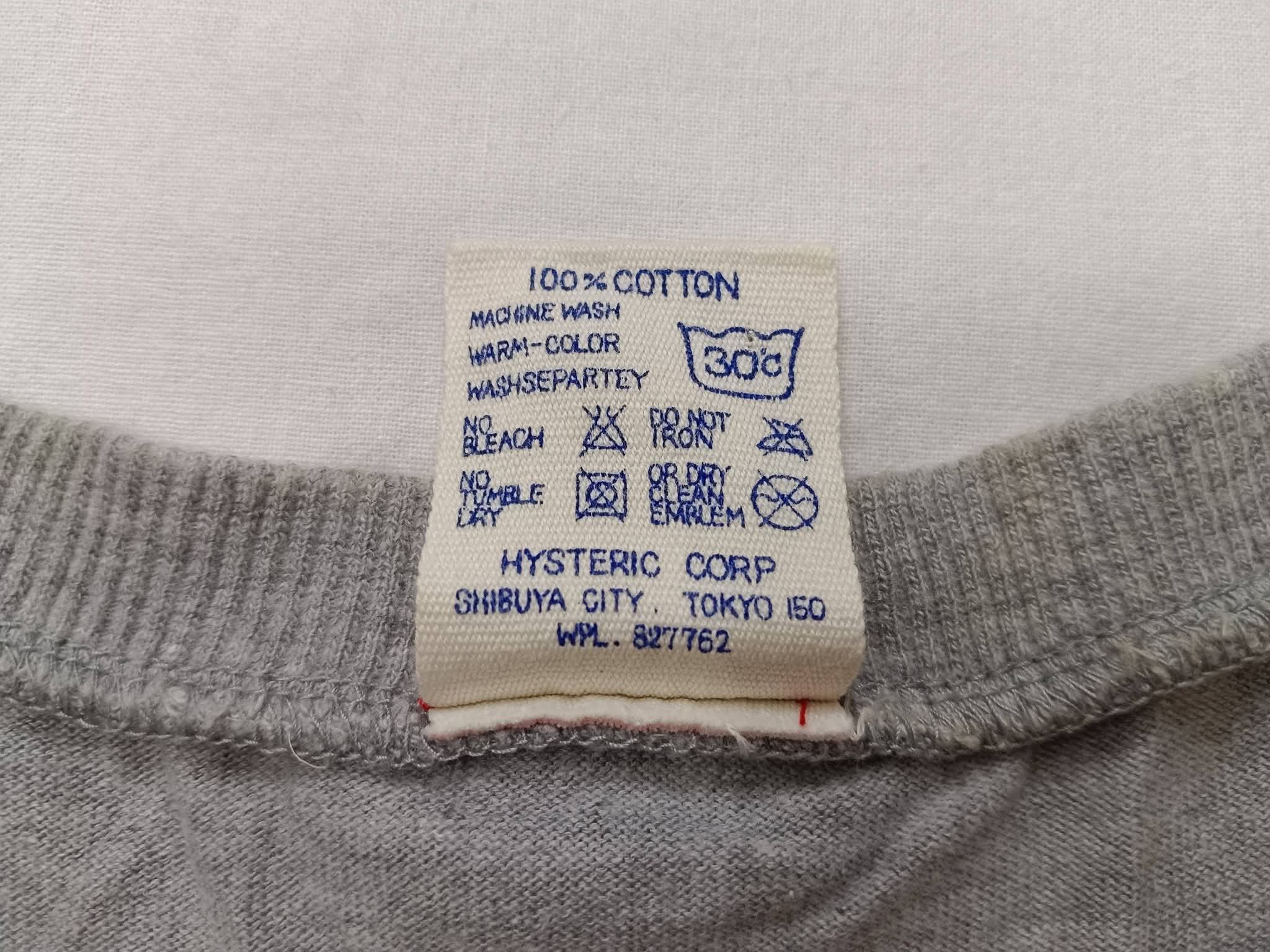 Hysteric Glamour Hysteric Glamour Mini Logo Tshirt Size US M / EU 48-50 / 2 - 7 Thumbnail