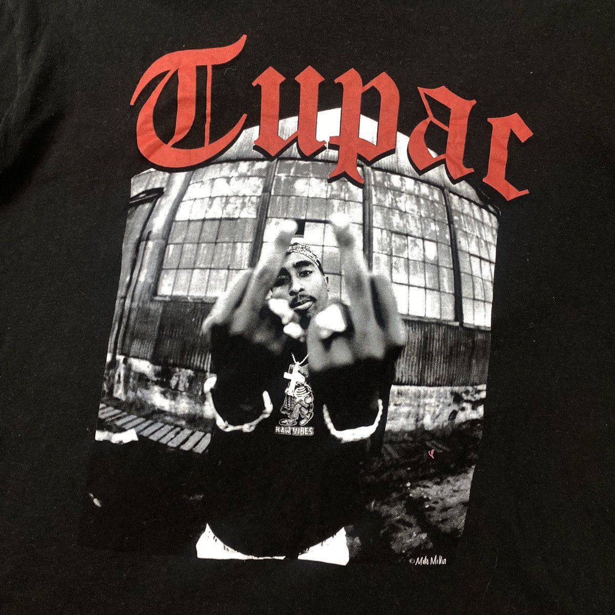 Rap Tees × Vintage TUPAC VINTAGE OVERSIZED T-SHIRT Rap tees Size S / US 4 / IT 40 - 3 Thumbnail
