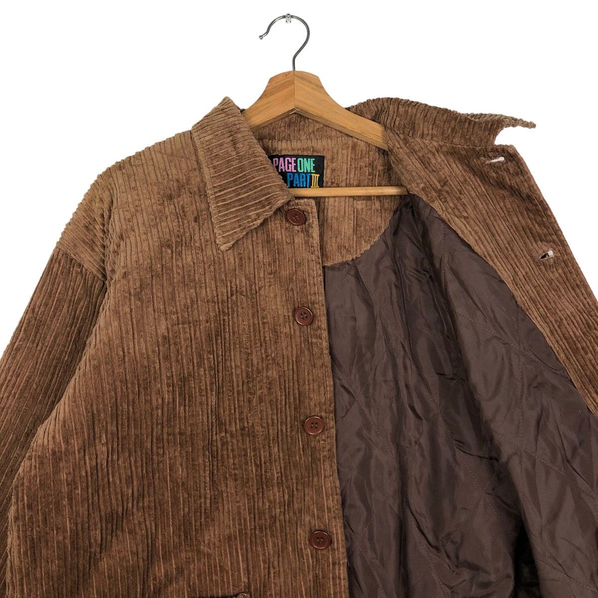 Japanese Brand 🔥Vtg Corduroy Jacket Chore Page One Part III Issey Miyake Size US M / EU 48-50 / 2 - 12 Thumbnail