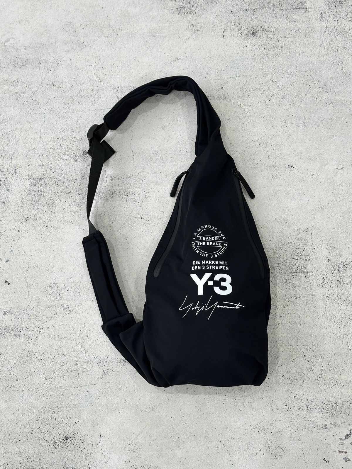 Japanese Brand Y-3 Yohji Yamamoto sling bag backpack crossbody Size ONE SIZE - 1 Thumbnail