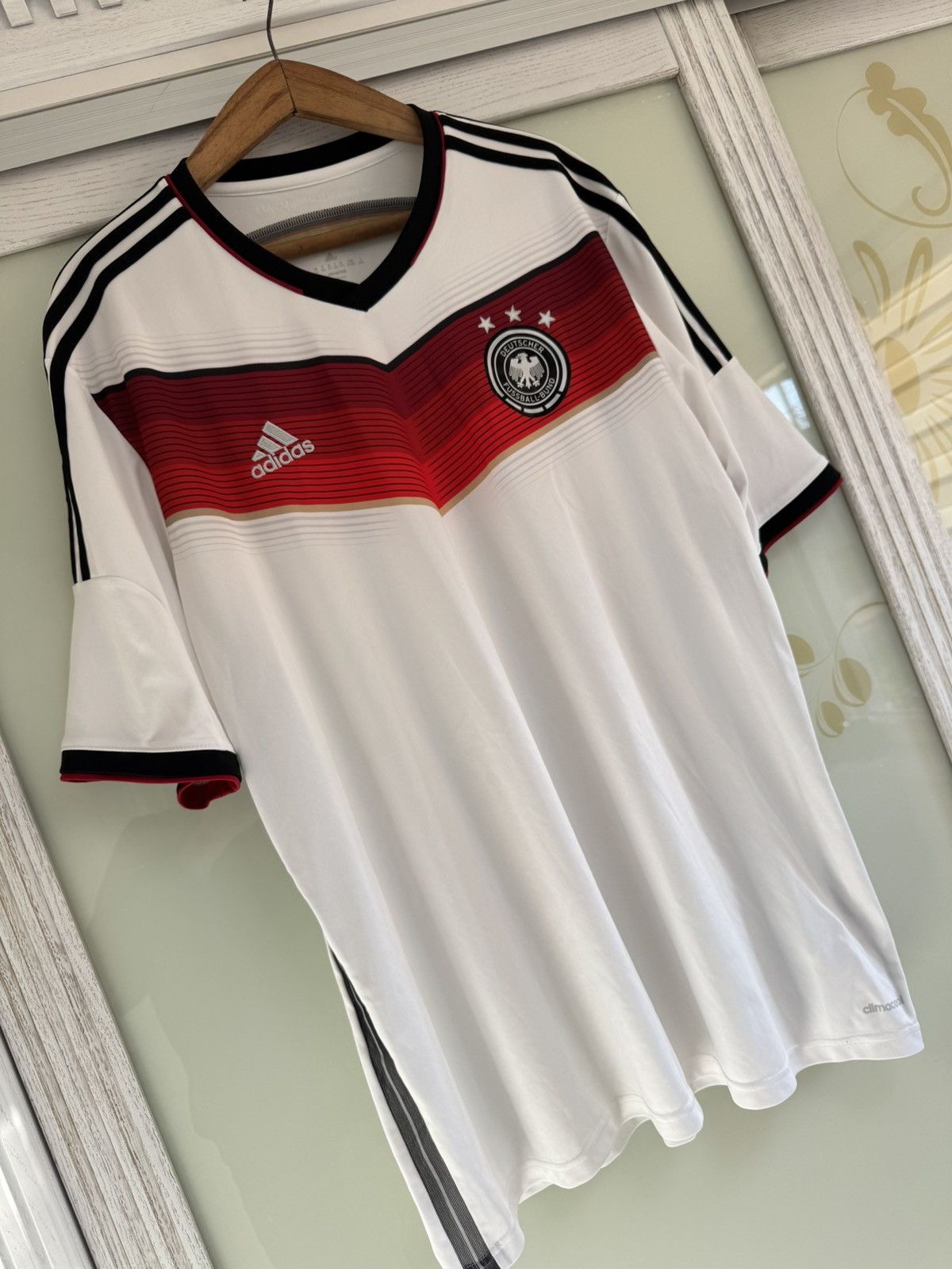 Adidas Germany 2014-2015 World Cup Home Soccer Jersey Football Kit Size US XXL / EU 58 / 5 - 4 Thumbnail