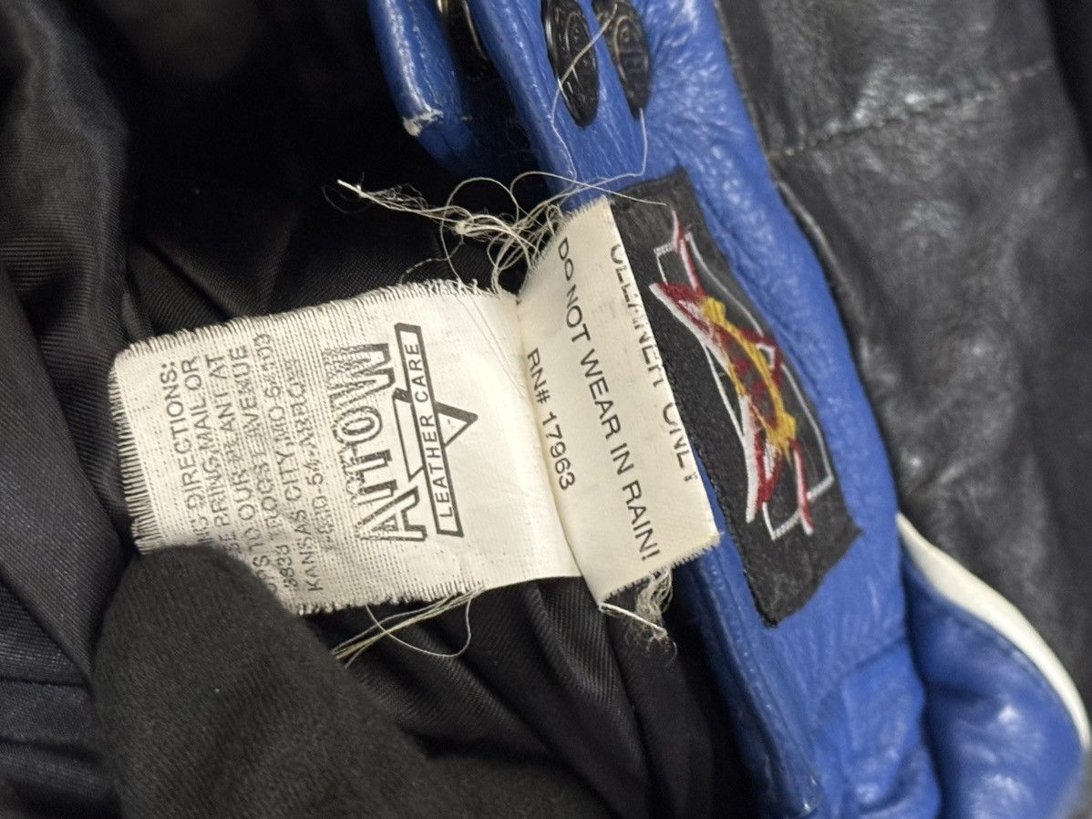 Chase Authentics Chase Authentics NASCAR Leather Jacket Embroidered Logo 1999 Size US XL / EU 56 / 4 - 18 Thumbnail
