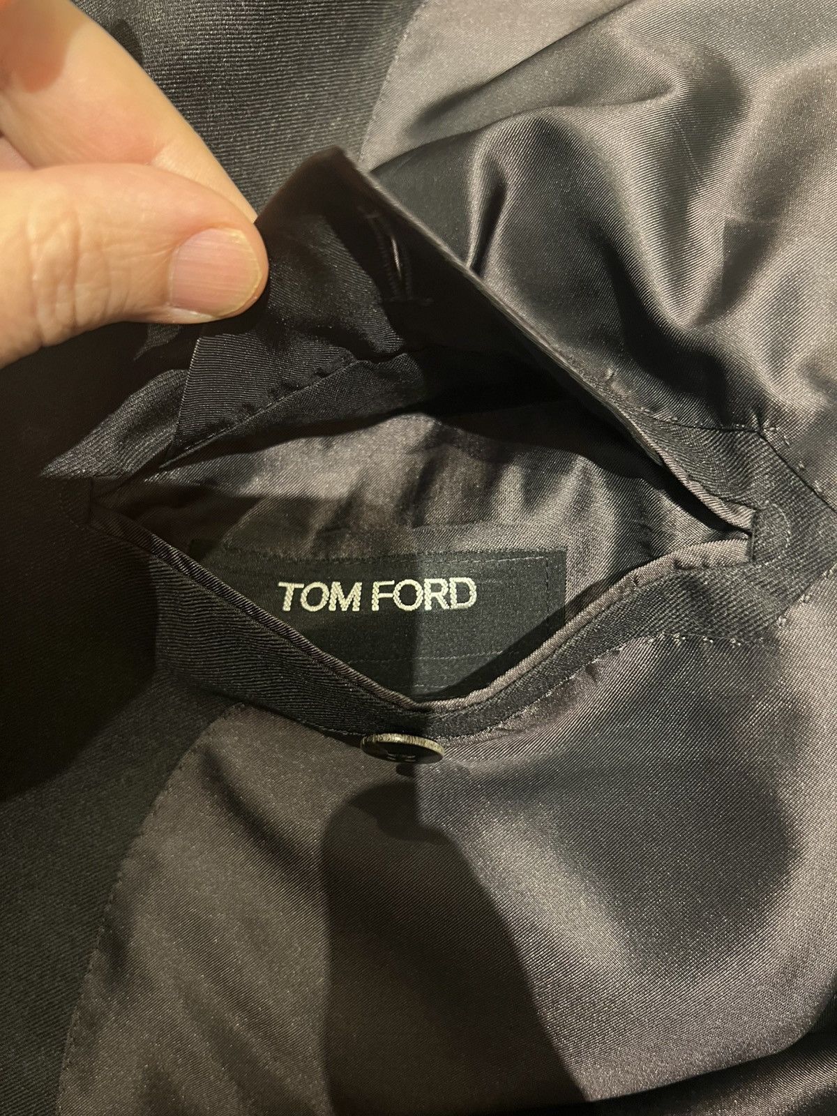 Tom Ford TOM FORD Shelton Suit dark Grey Size 54 100% wool 2 pieces Size 54R - 15 Thumbnail