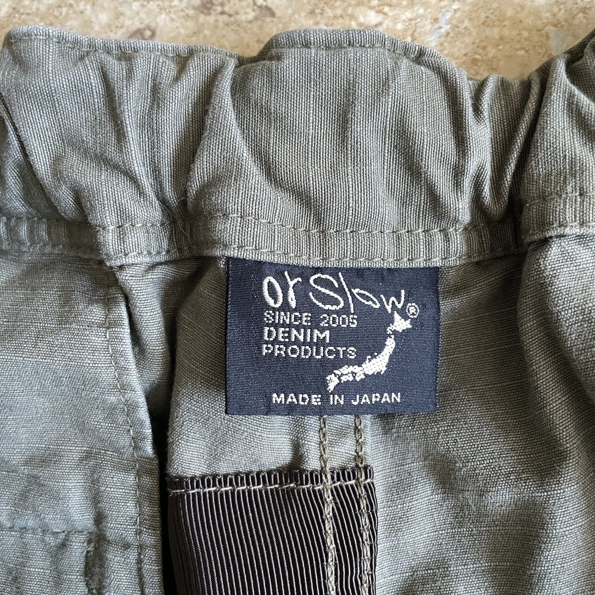 Orslow Orslow New Yorker Straight-Leg Ripstop Cotton Shorts Size US 29 - 4 Thumbnail