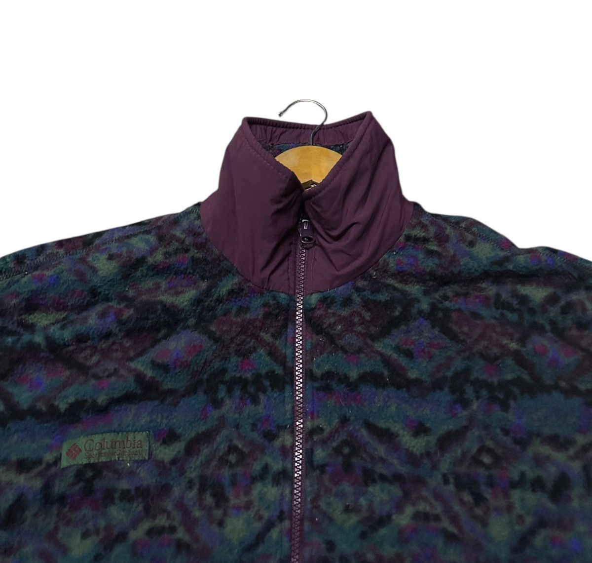 Columbia Vintage Columbia retro fleece jacket Size US M / EU 48-50 / 2 - 2 Thumbnail
