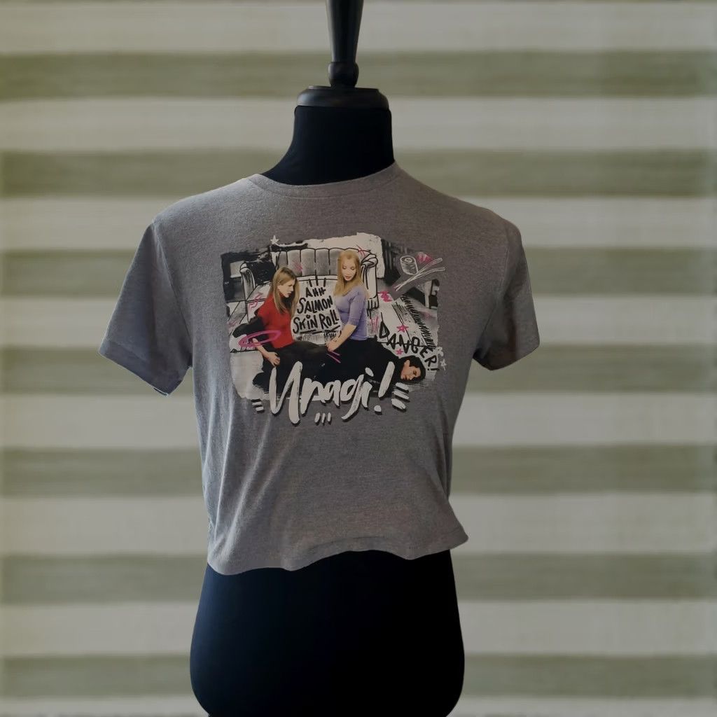 Skin Friends Crop Top Shirt Medium Unagi Salmon Skin Roll Size M / US 6-8 / IT 42-44 - 1 Thumbnail
