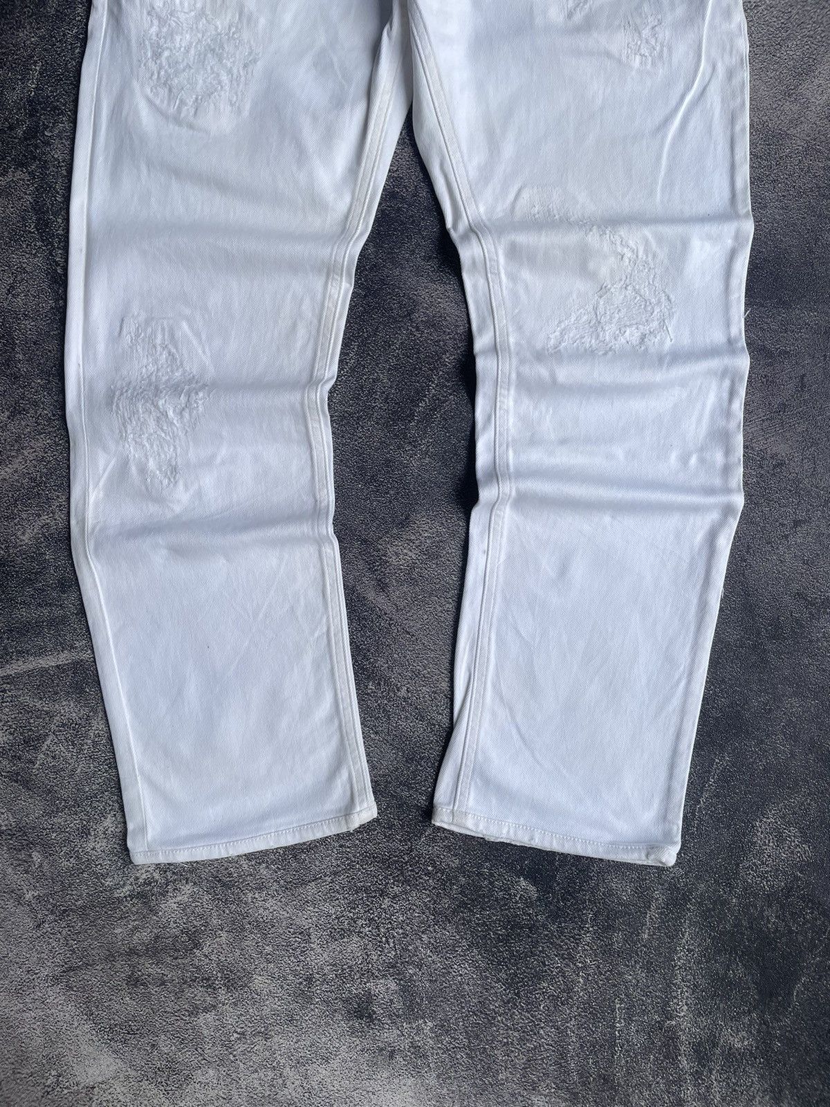 Roar Roar Guns Ripped Jeans Love Peace Size US 33 - 3 Thumbnail