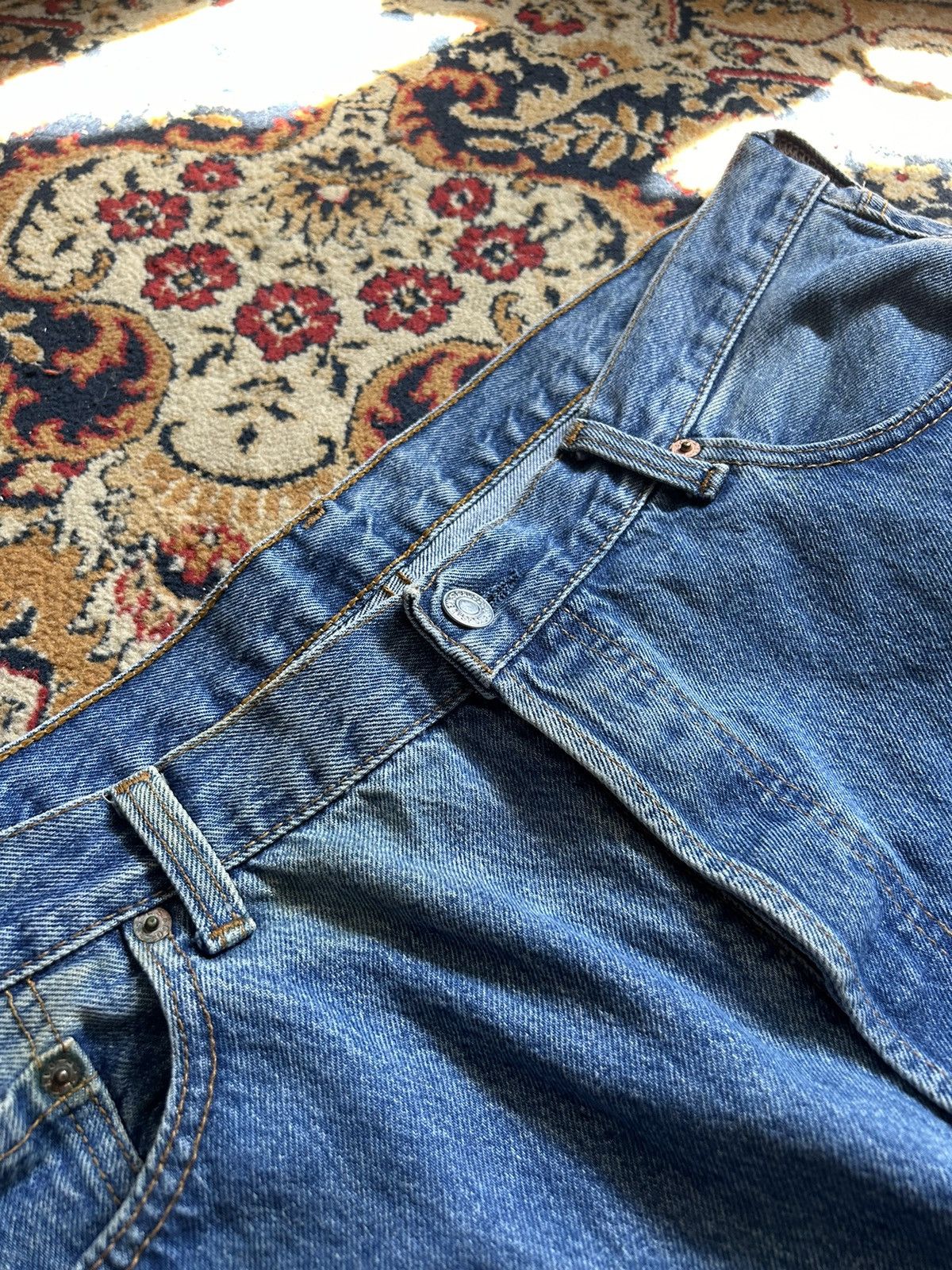 Levi's Vintage Clothing Vintage Levi’s 501 made in usa denim jeans pants Size US 40 / EU 56 - 7 Thumbnail