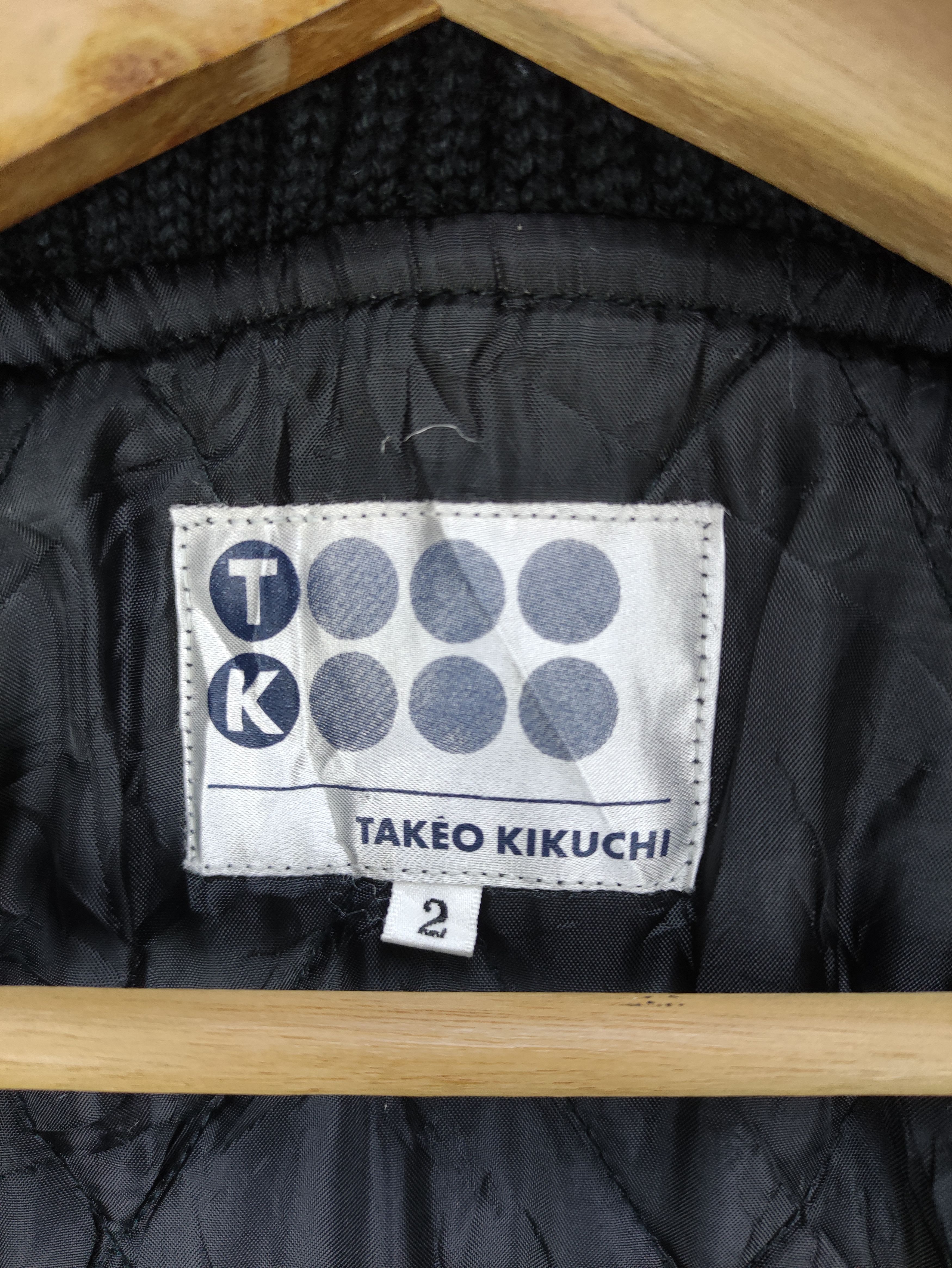 Designer × Japanese Brand × Takeo Kikuchi Steals🔥Vintage Jacket Button Up by Takeo Kukichi Size US M / EU 48-50 / 2 - 4 Thumbnail