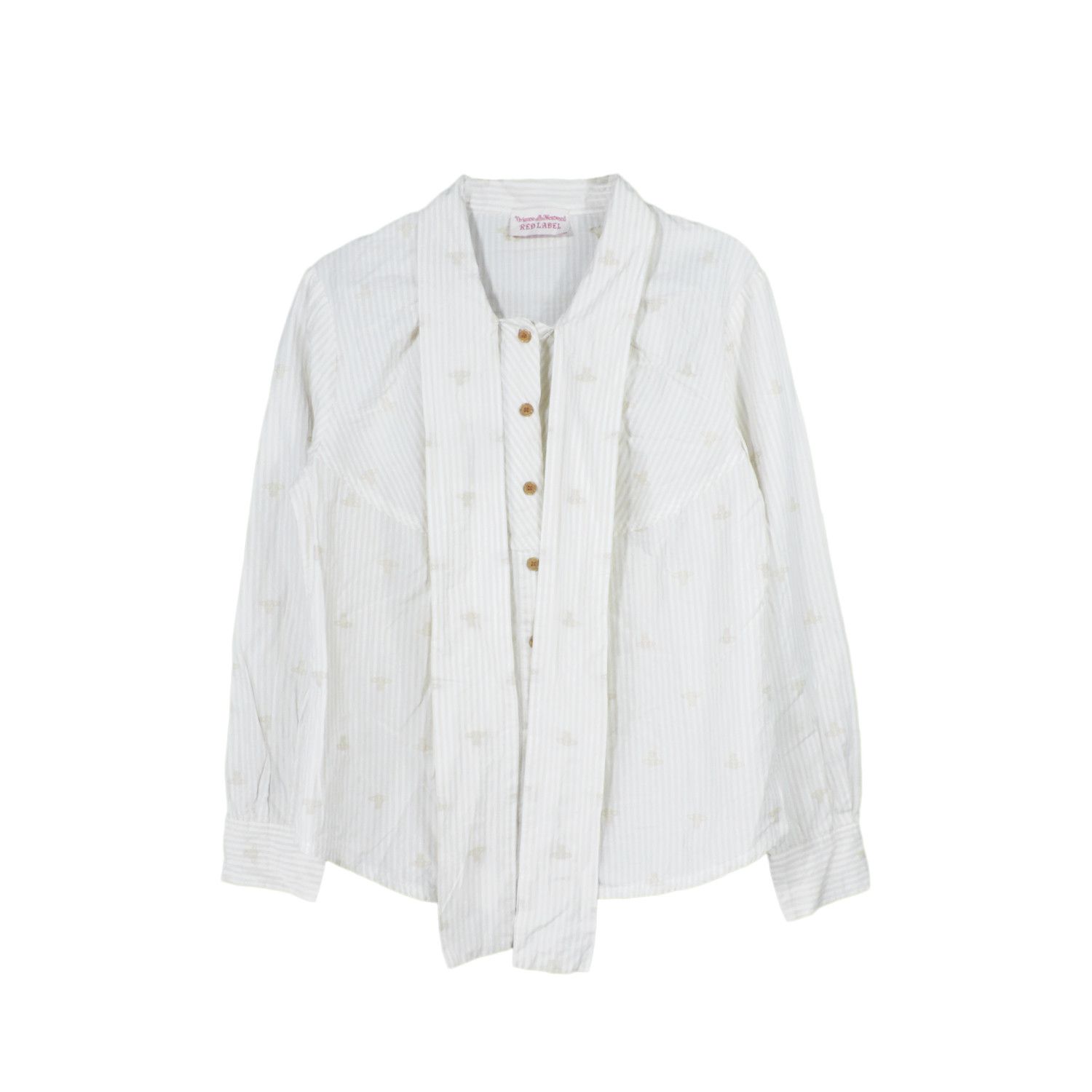 VIVIENNE WESTWOOD RED LABEL MONOGRAM LONG SLEEVE SHIRT