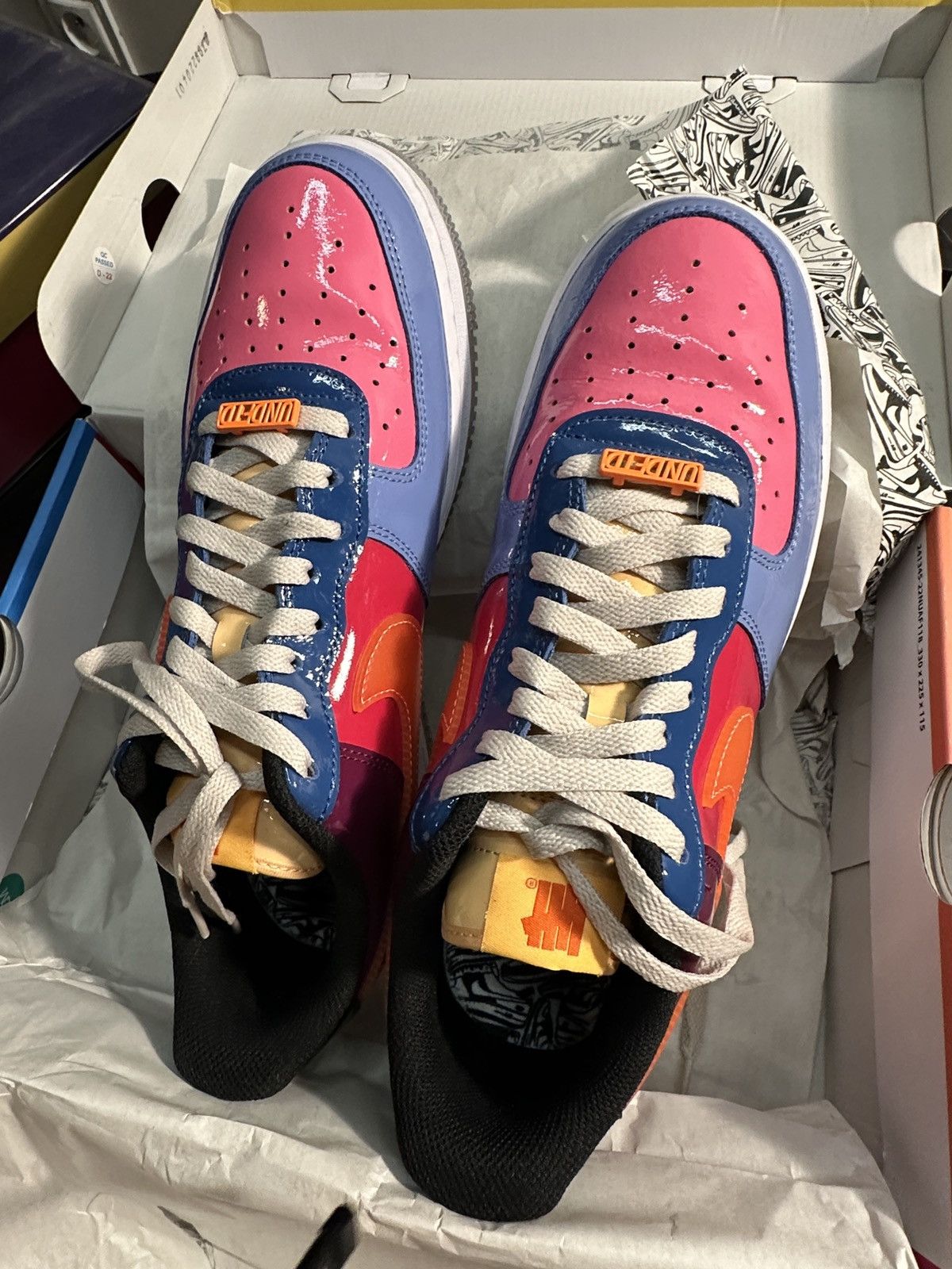Nike × Underated Nike Air Force 1 Low SP x Undefeated Size US 10.5 / EU 43-44 - 9 Thumbnail