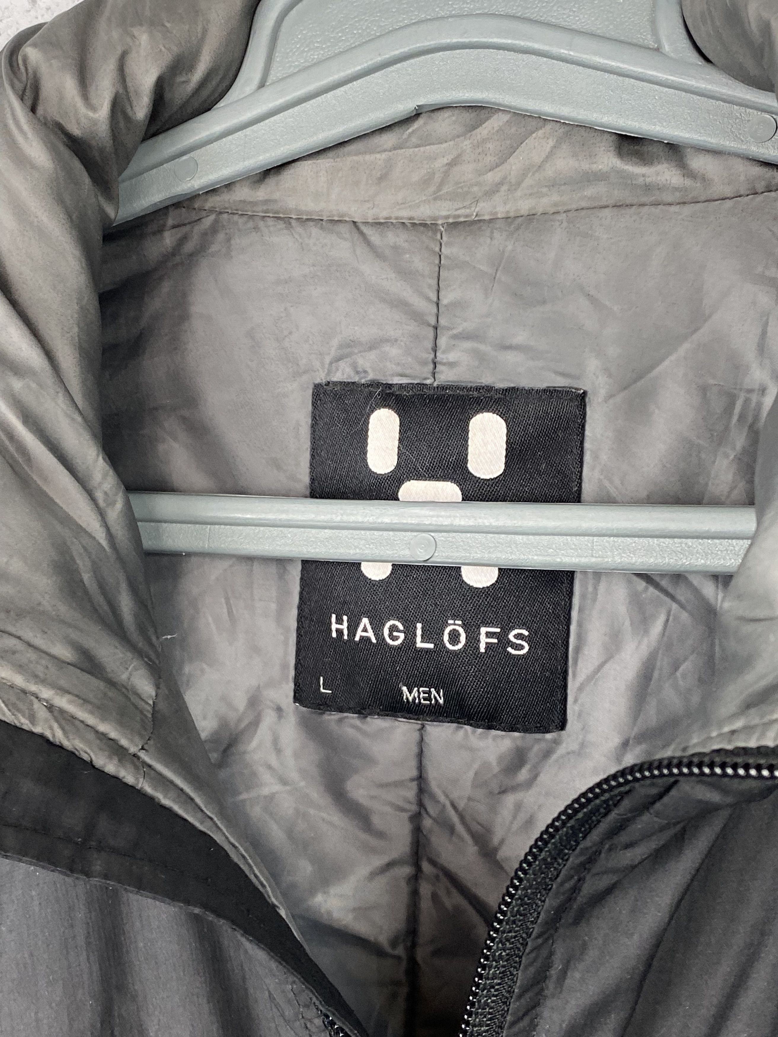 Haglofs × Vintage Haglöfs Men's Full Zip Long Sleeve Puffer Jacket L Size US L / EU 52-54 / 3 - 4 Thumbnail