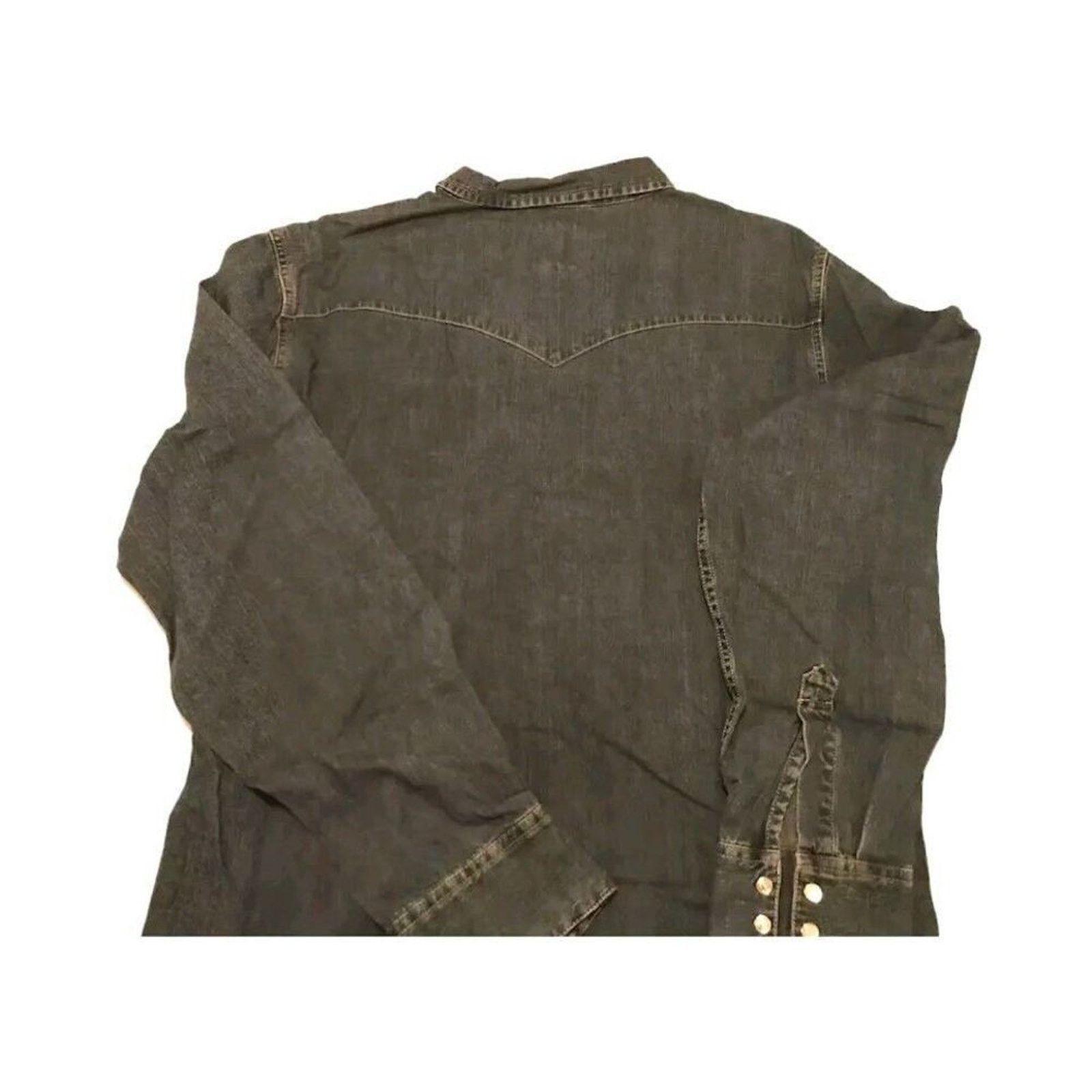 Levi's NWOT Levi's Men's Shirt Navy Blue Denim Long Button-Up L Size US L / EU 52-54 / 3 - 4 Thumbnail