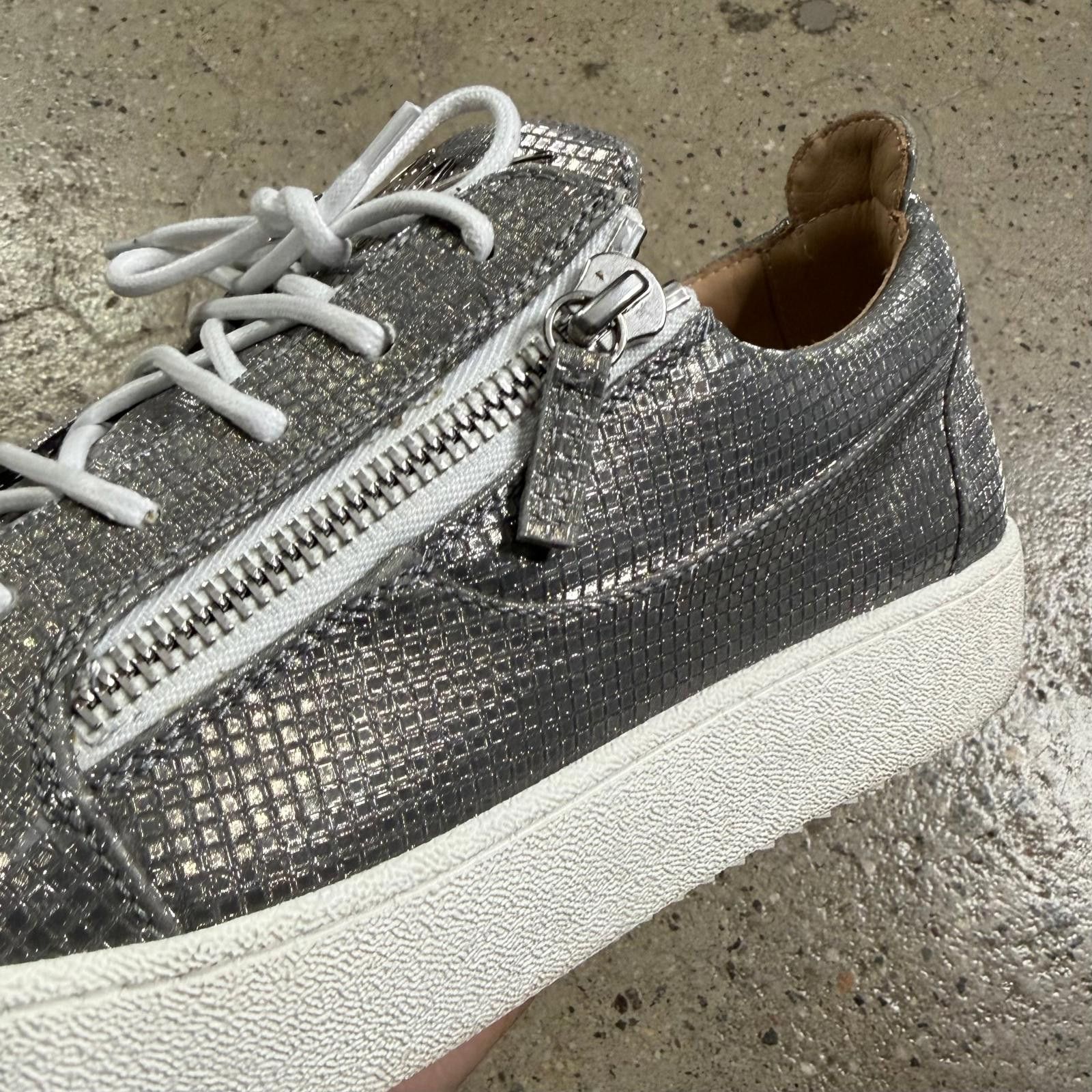 Giuseppe Zanotti Giuseppe Zanotti Zip Low-Top Sneakers Size US 12 / EU 45 - 3 Thumbnail