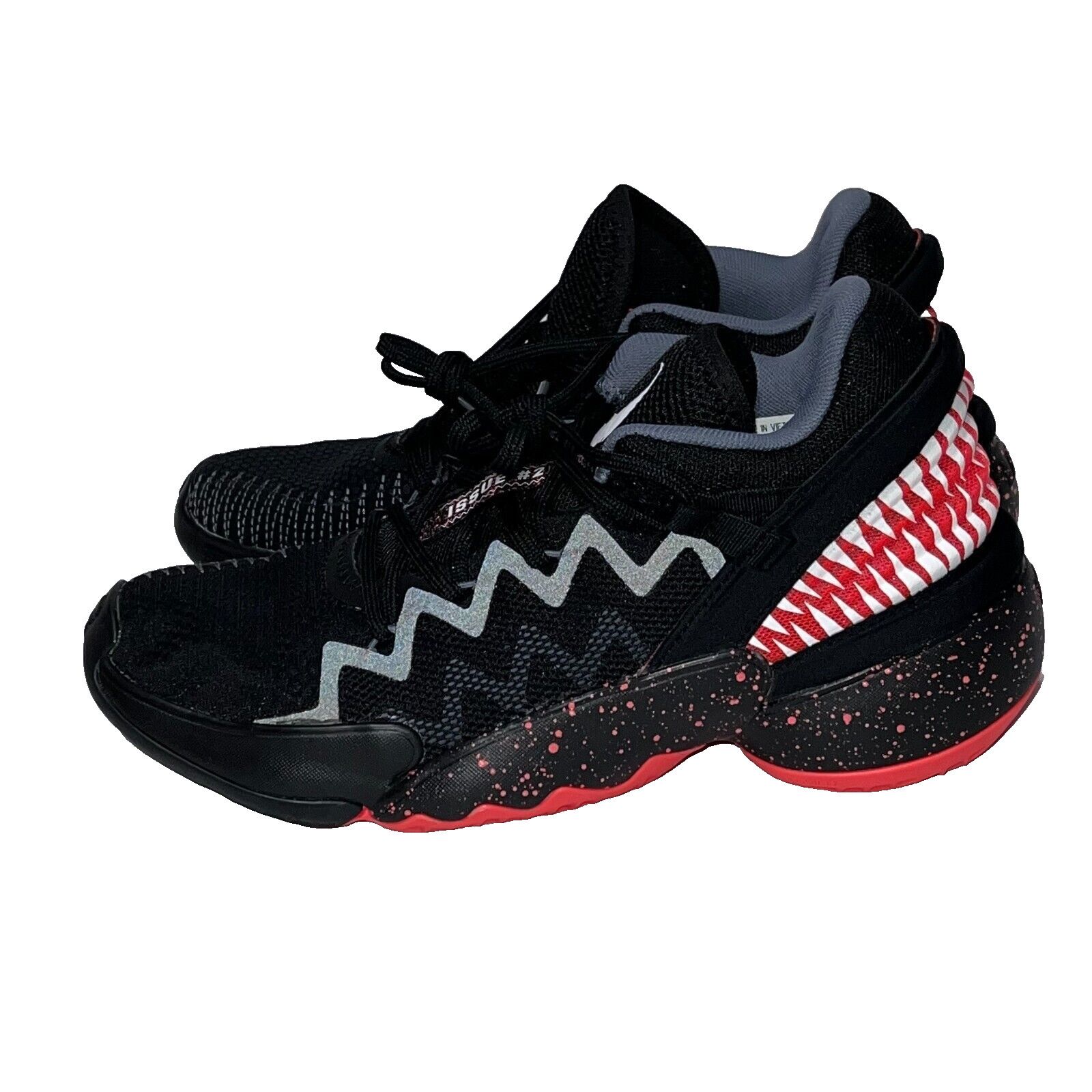 Adidas Adidas D.O.N. Issue 2 MARVEL Venom Shoes FW8749 Size 5.5 Size US 7 / IT 37 - 6 Thumbnail