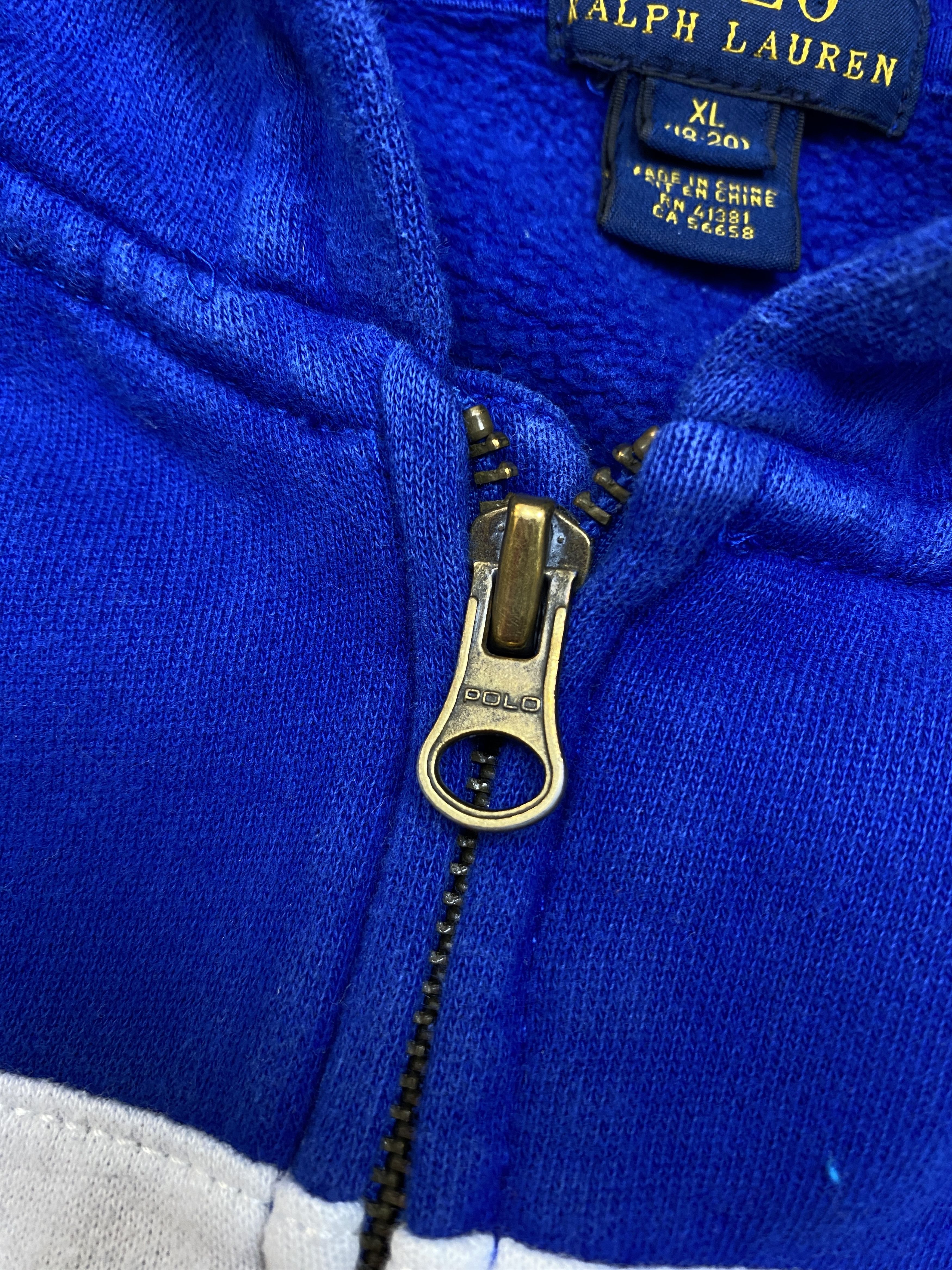 Polo Ralph Lauren × Ralph Lauren Polo Ralph Lauren Vintage Mens Zip Hoodie Size US S / EU 44-46 / 1 - 5 Thumbnail